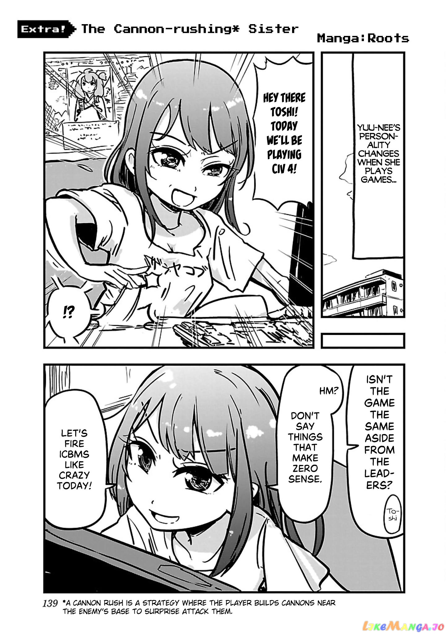 Onee-Chan Wa Game O Suruto Hito Ga Kawaru Onee-Chan chapter 13.5 - page 1