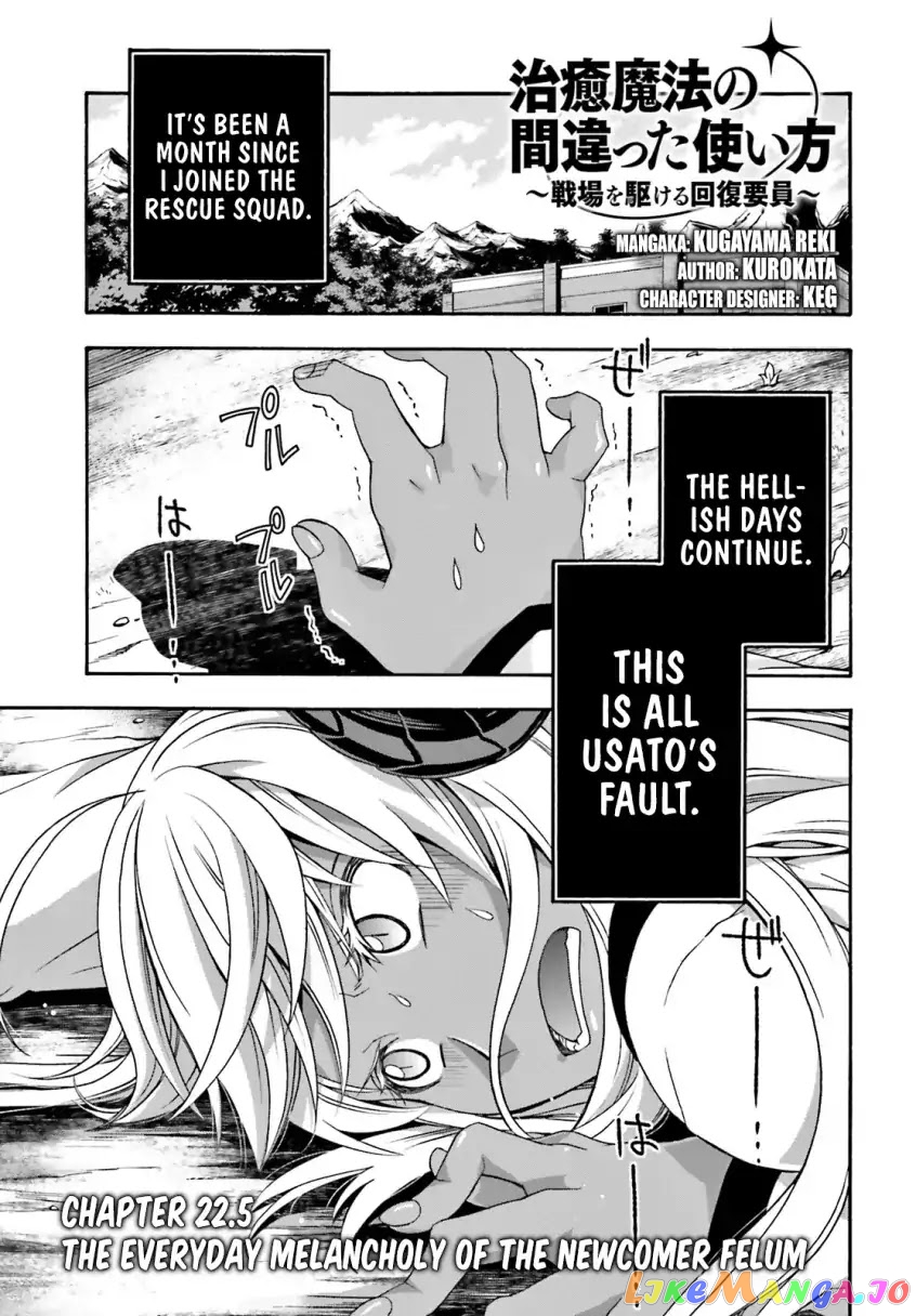 The Wrong Way To Use Healing Magic chapter 22.5 - page 1