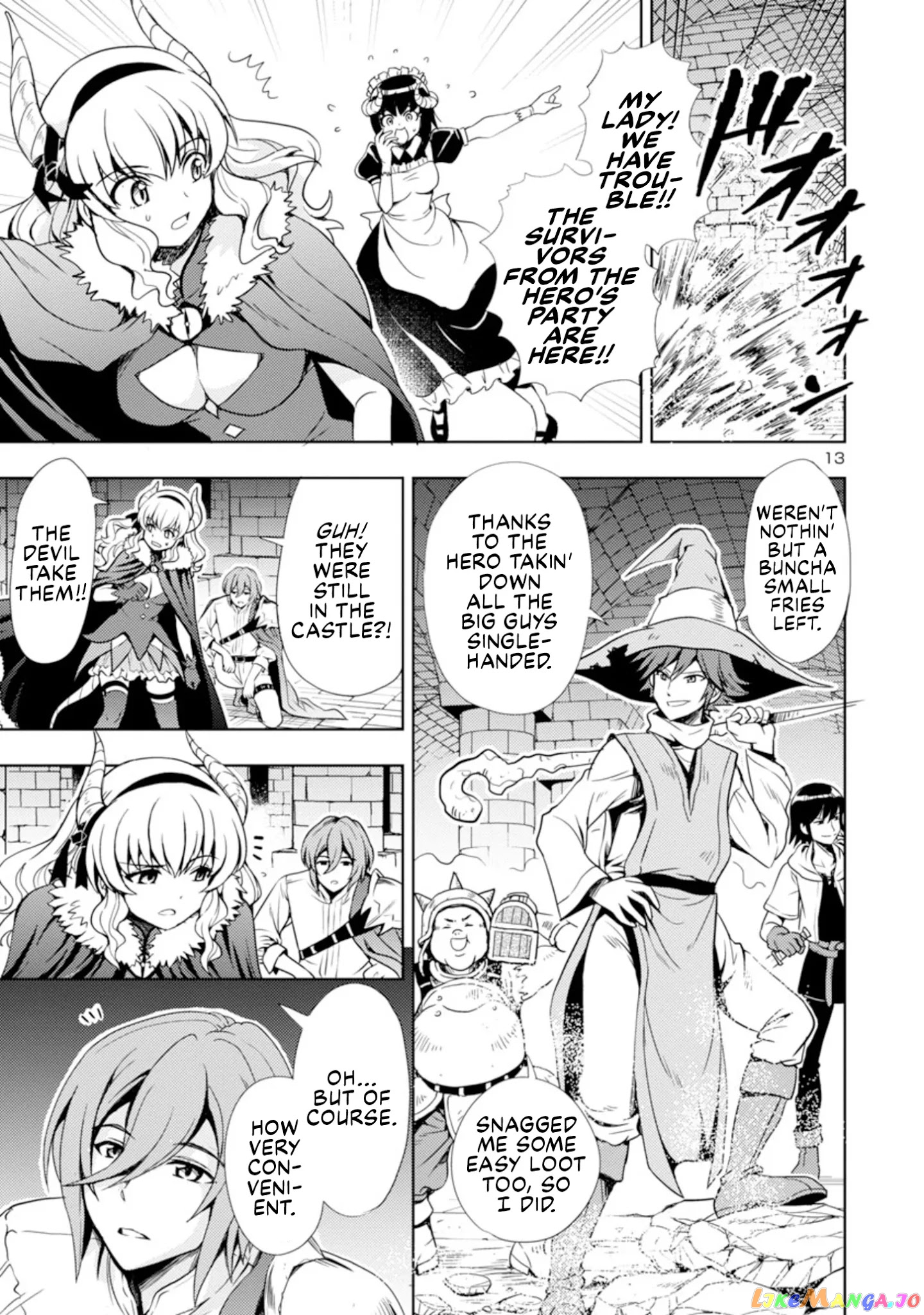 The Demon King’s Daughter Is Way Too Easy chapter 1 - page 13