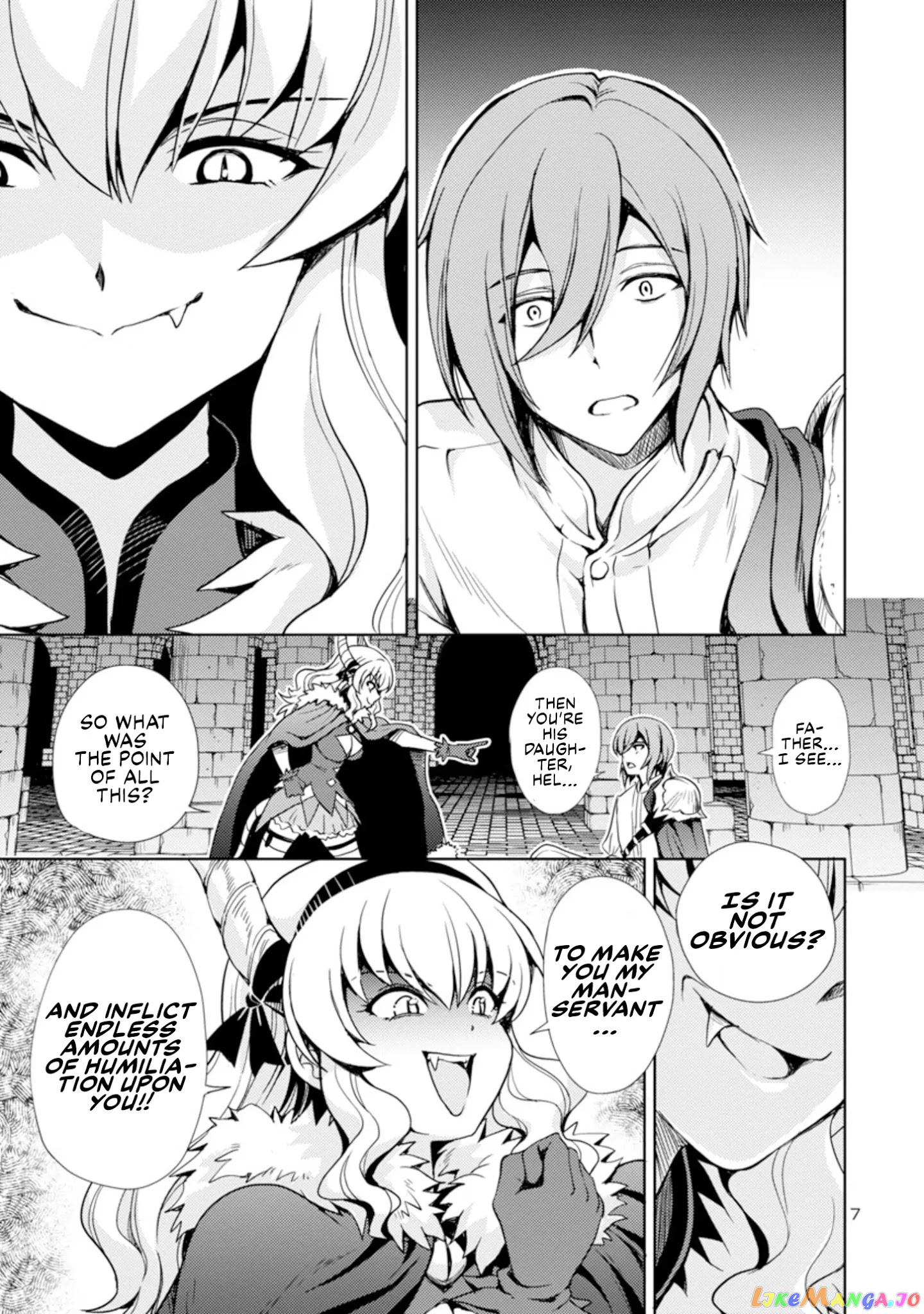 The Demon King’s Daughter Is Way Too Easy chapter 1 - page 7