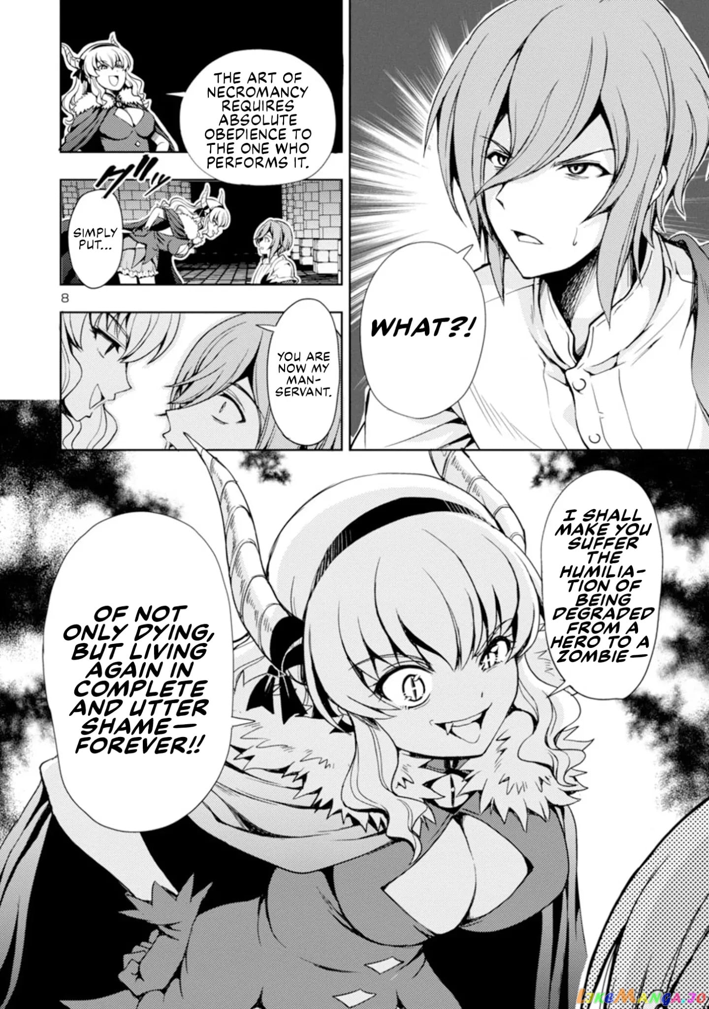 The Demon King’s Daughter Is Way Too Easy chapter 1 - page 8