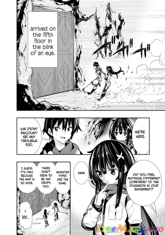 Chikashitsu Dungeon Binbou Kyoudai Wa Goraku Wo Motomete Saikyou E chapter 22 - page 10