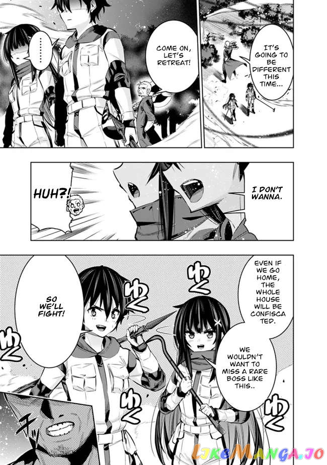 Chikashitsu Dungeon Binbou Kyoudai Wa Goraku Wo Motomete Saikyou E chapter 44 - page 3