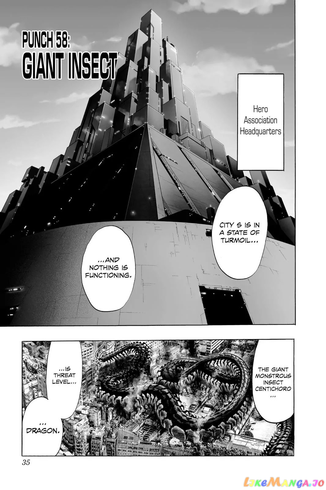 Onepunch-Man chapter 58 - page 1