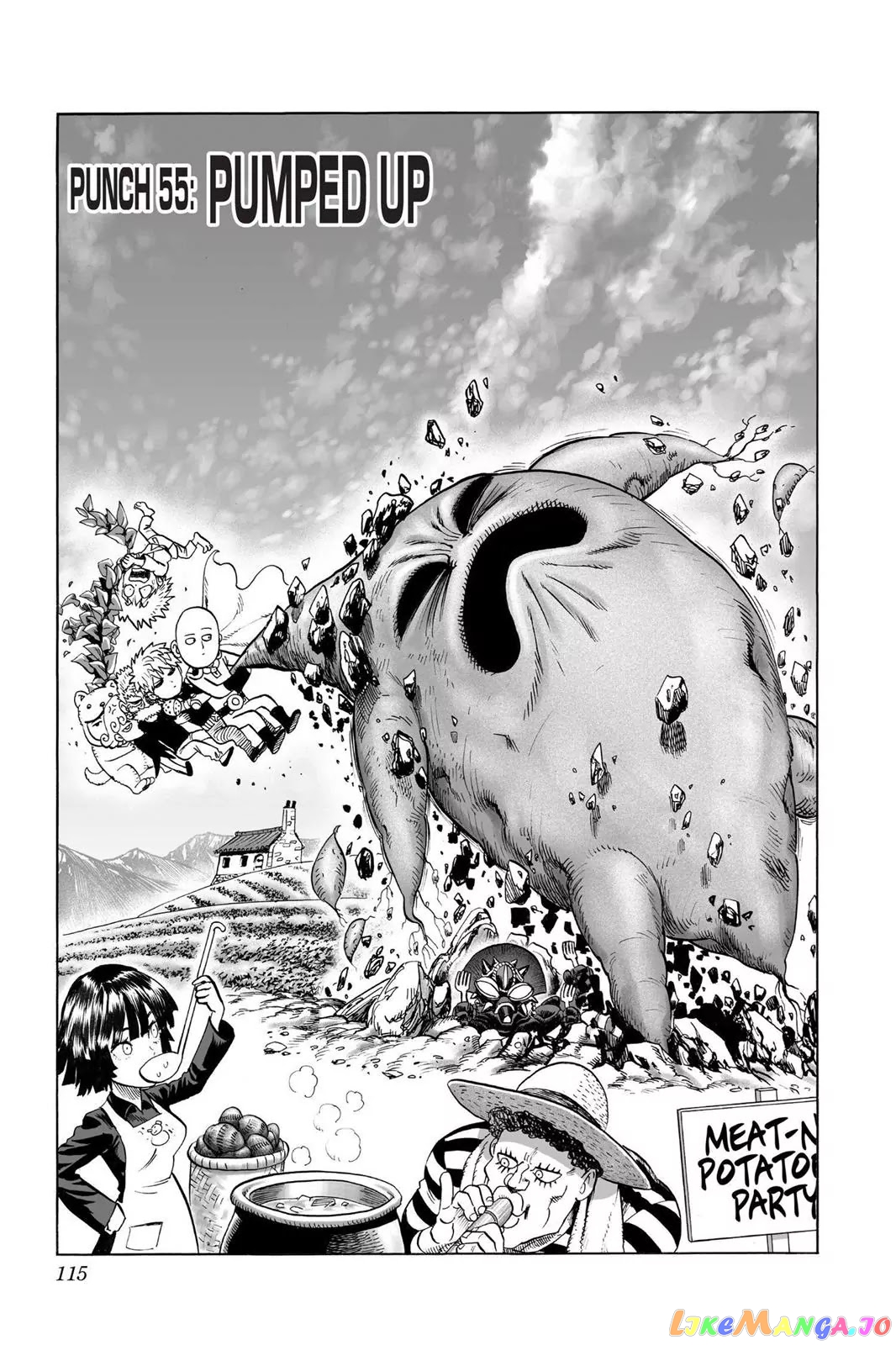 Onepunch-Man chapter 55 - page 1