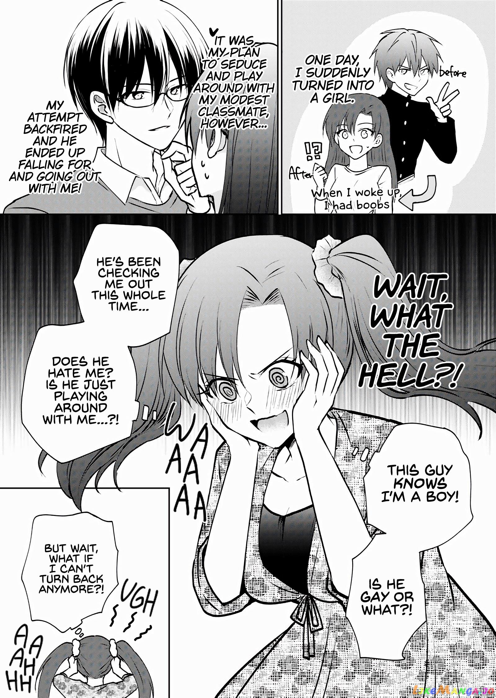 I Got Genderswapped (♂→♀), So I Tried To Seduce My Classmate chapter 1 - page 1