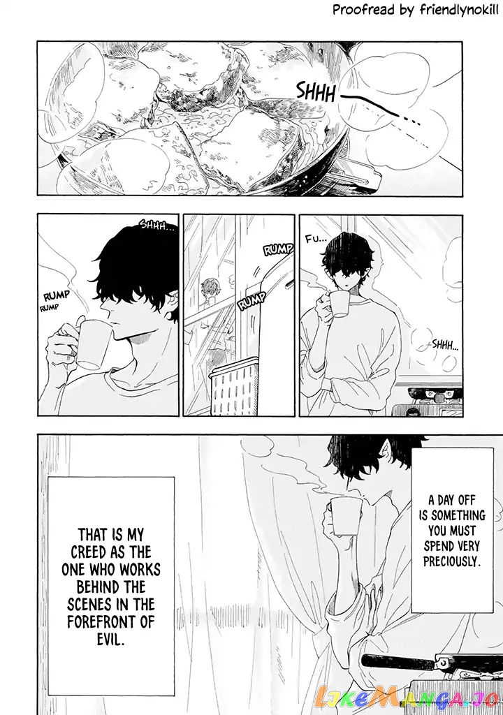 Mr. Villain's Day Off chapter 3.1 - page 4