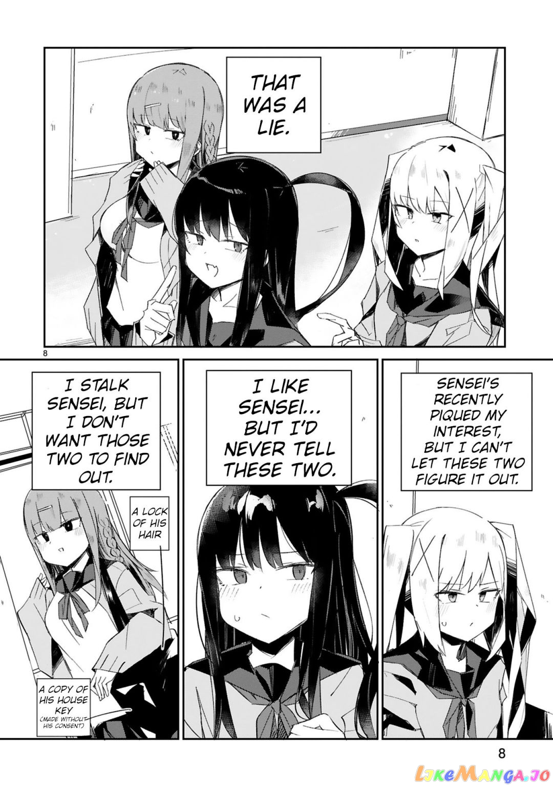 Loooser Loser Loser Loser Sensei chapter 1 - page 8