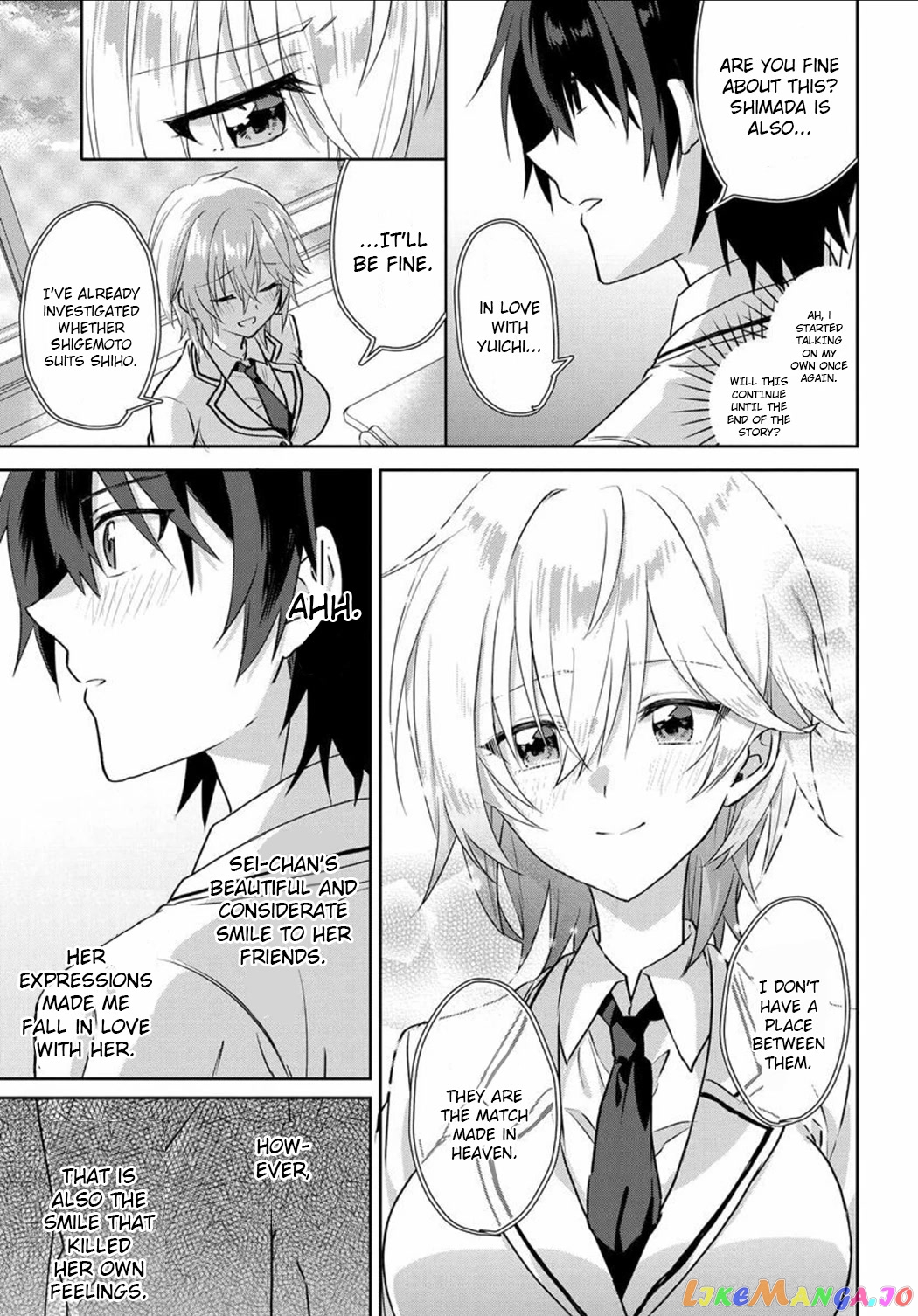 Since I’ve Entered the World of Romantic Comedy Manga, I’ll Do My Best to Make the Losing Heroine Happy. chapter 1 - page 16