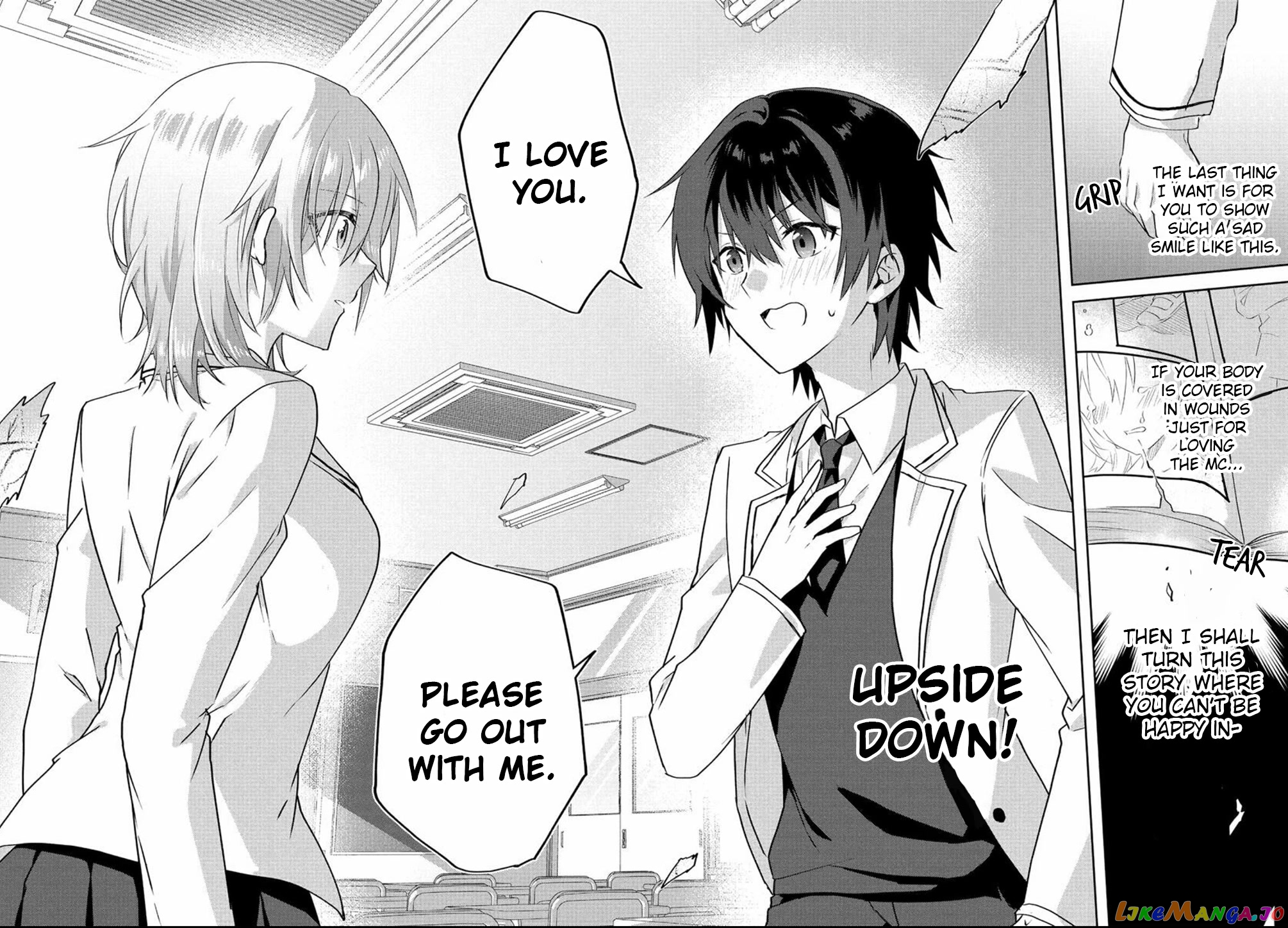 Since I’ve Entered the World of Romantic Comedy Manga, I’ll Do My Best to Make the Losing Heroine Happy. chapter 1 - page 17