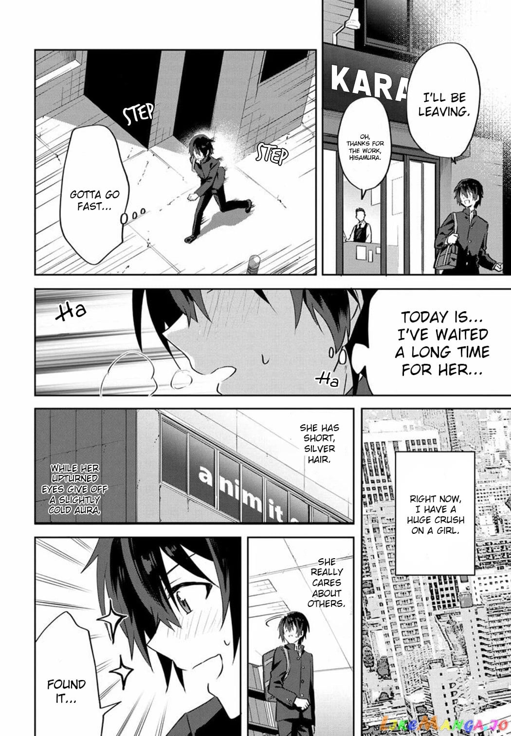 Since I’ve Entered the World of Romantic Comedy Manga, I’ll Do My Best to Make the Losing Heroine Happy. chapter 1 - page 3