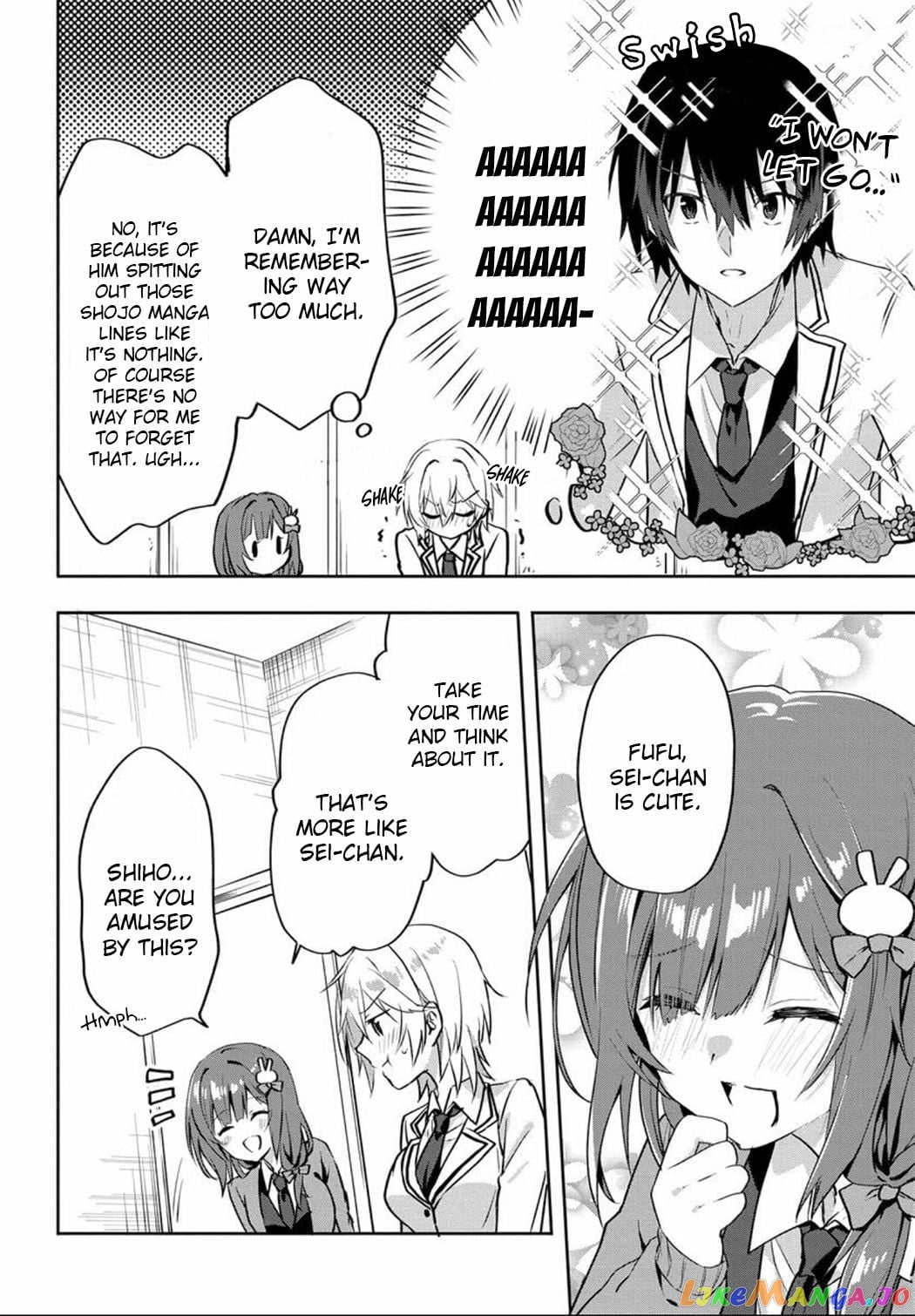 Since I’ve Entered the World of Romantic Comedy Manga, I’ll Do My Best to Make the Losing Heroine Happy. chapter 2.1 - page 10
