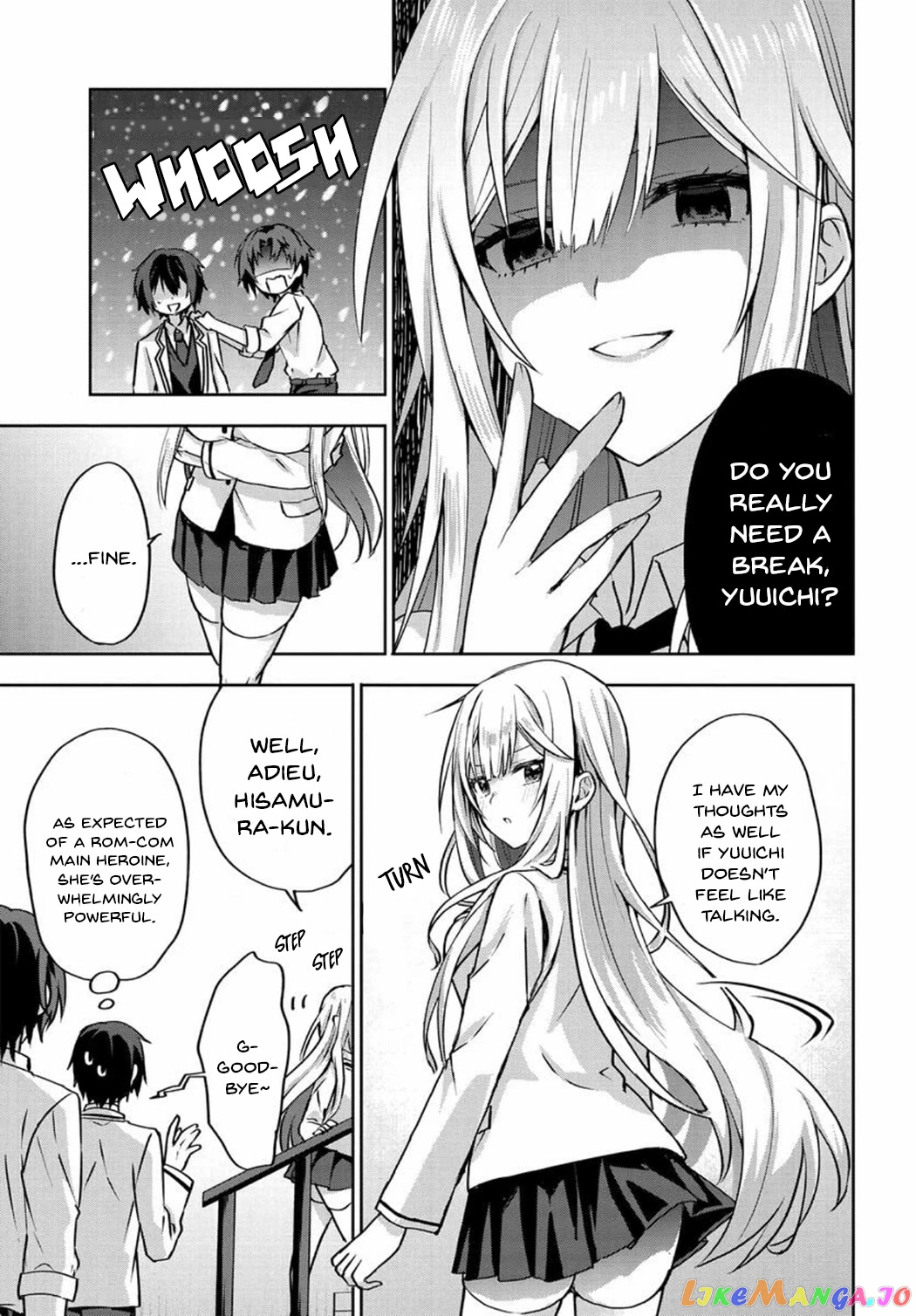 Since I’ve Entered the World of Romantic Comedy Manga, I’ll Do My Best to Make the Losing Heroine Happy. chapter 3 - page 11