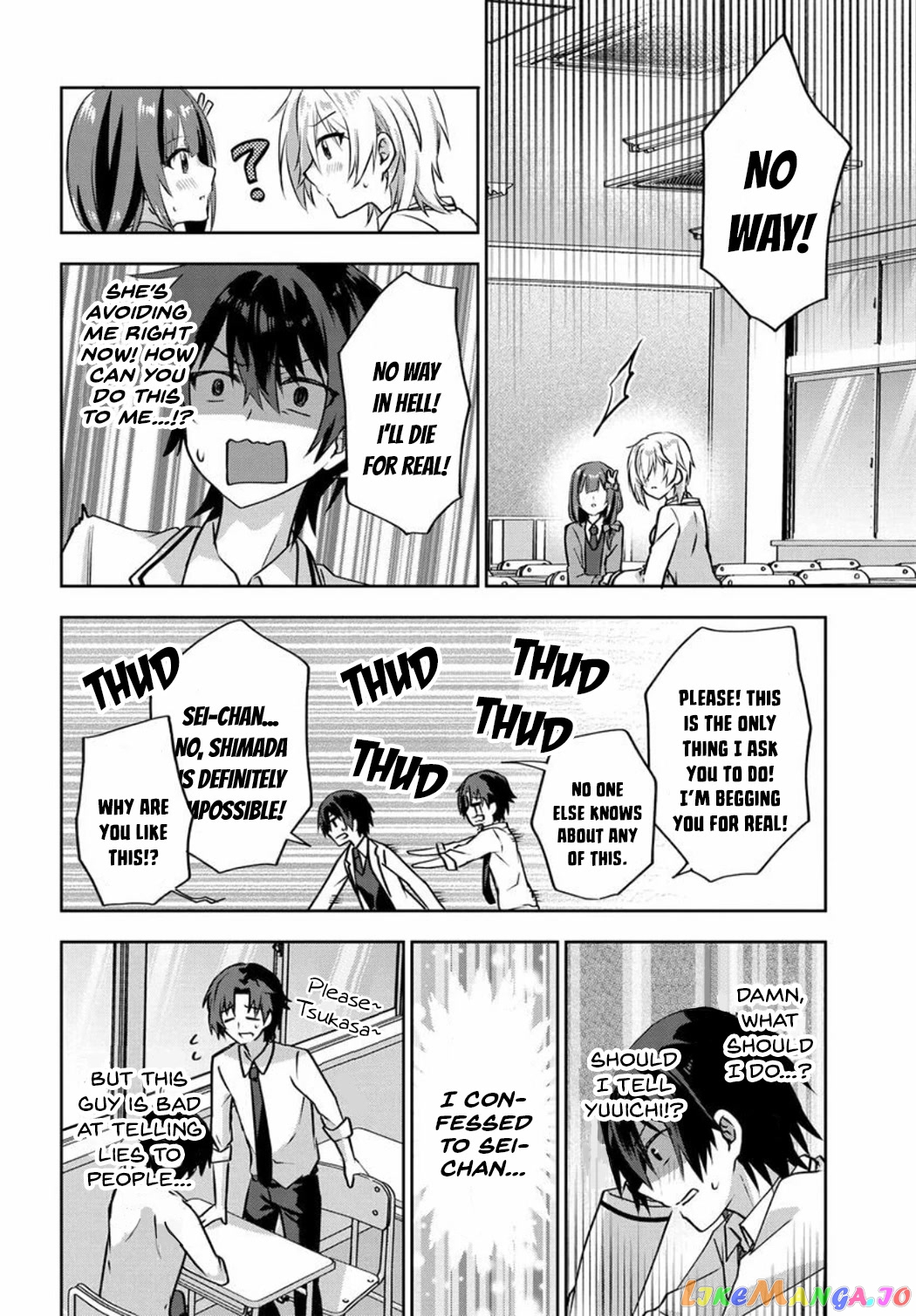 Since I’ve Entered the World of Romantic Comedy Manga, I’ll Do My Best to Make the Losing Heroine Happy. chapter 3 - page 16
