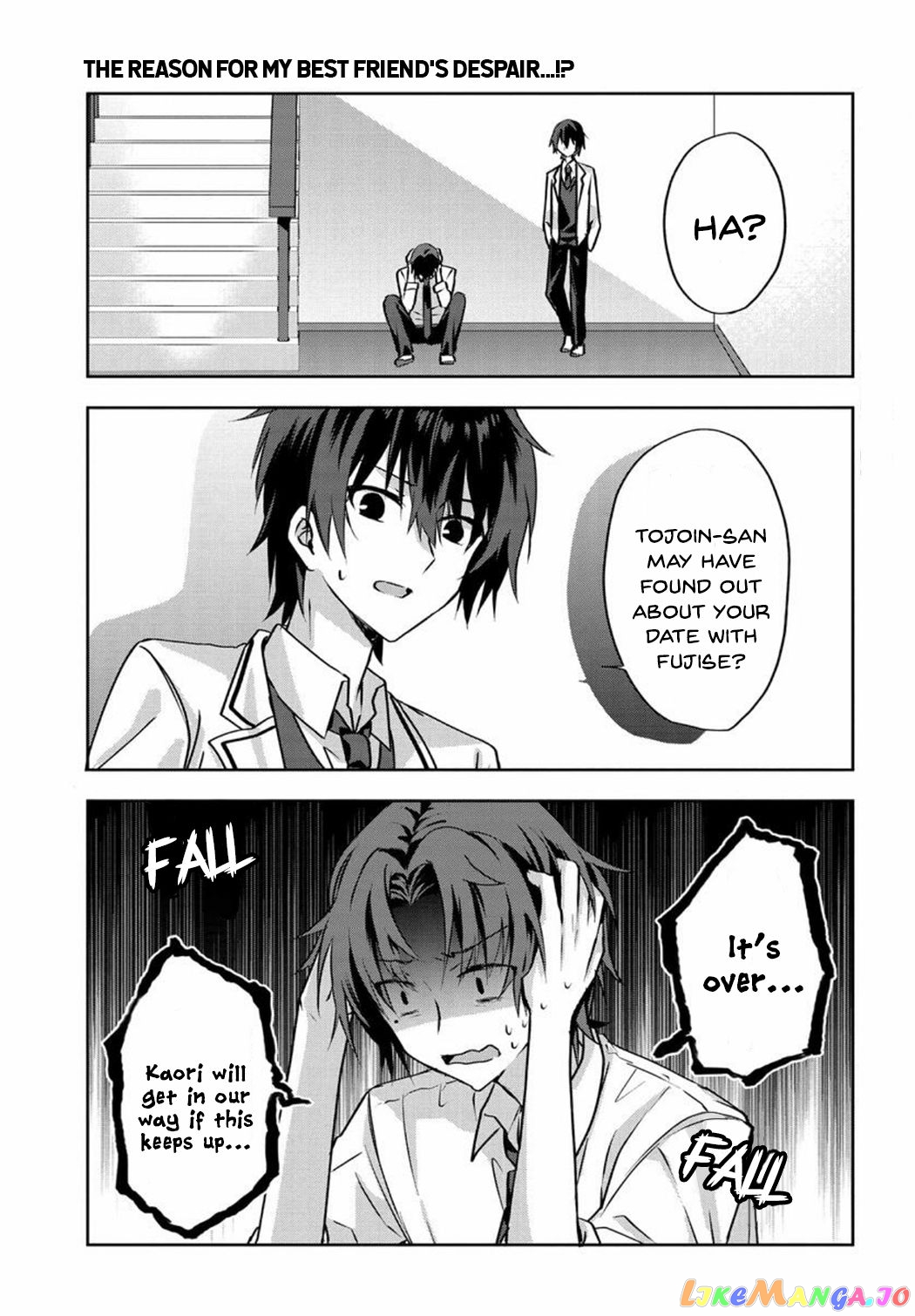 Since I’ve Entered the World of Romantic Comedy Manga, I’ll Do My Best to Make the Losing Heroine Happy. chapter 3.1 - page 1