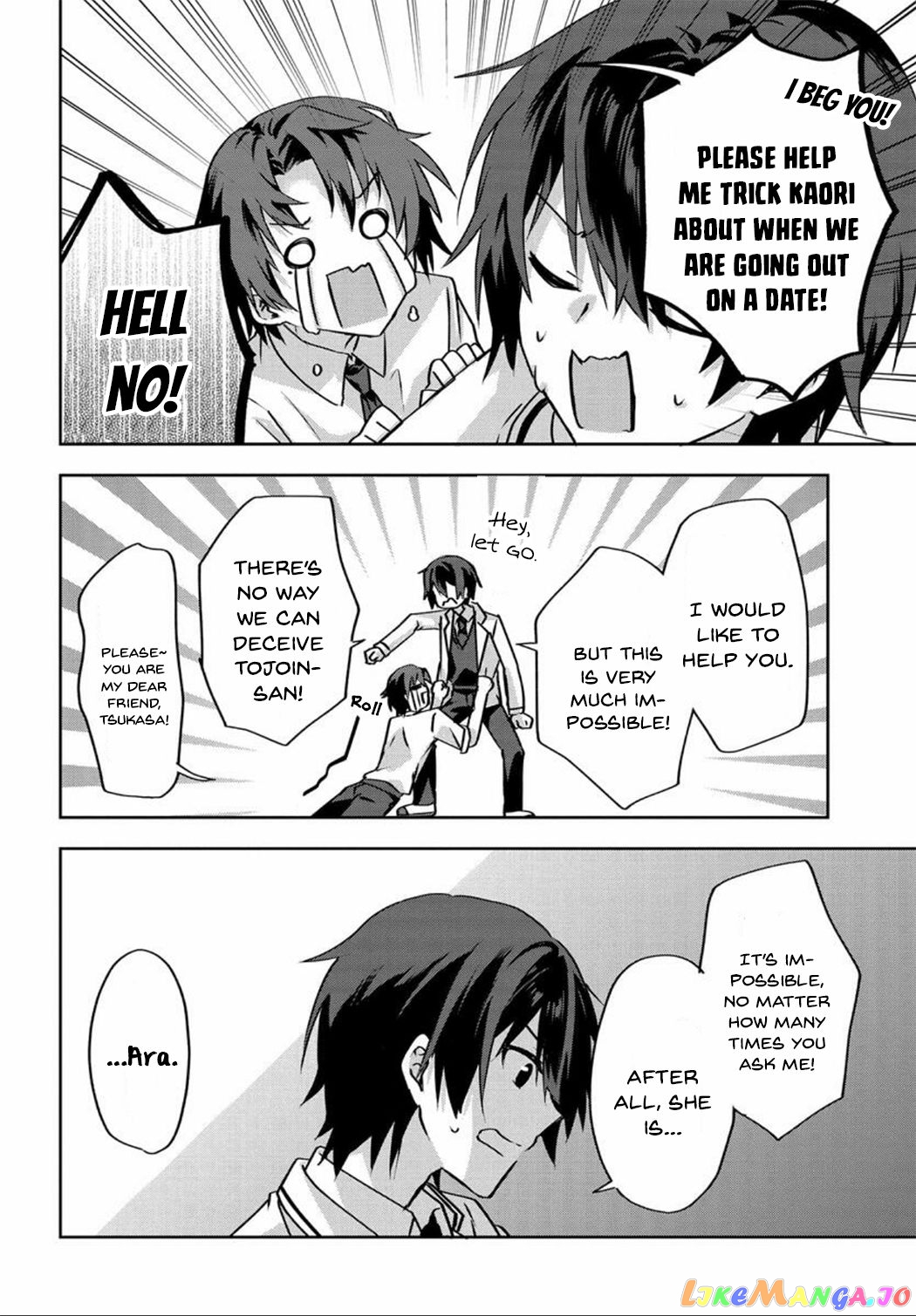 Since I’ve Entered the World of Romantic Comedy Manga, I’ll Do My Best to Make the Losing Heroine Happy. chapter 3.1 - page 4