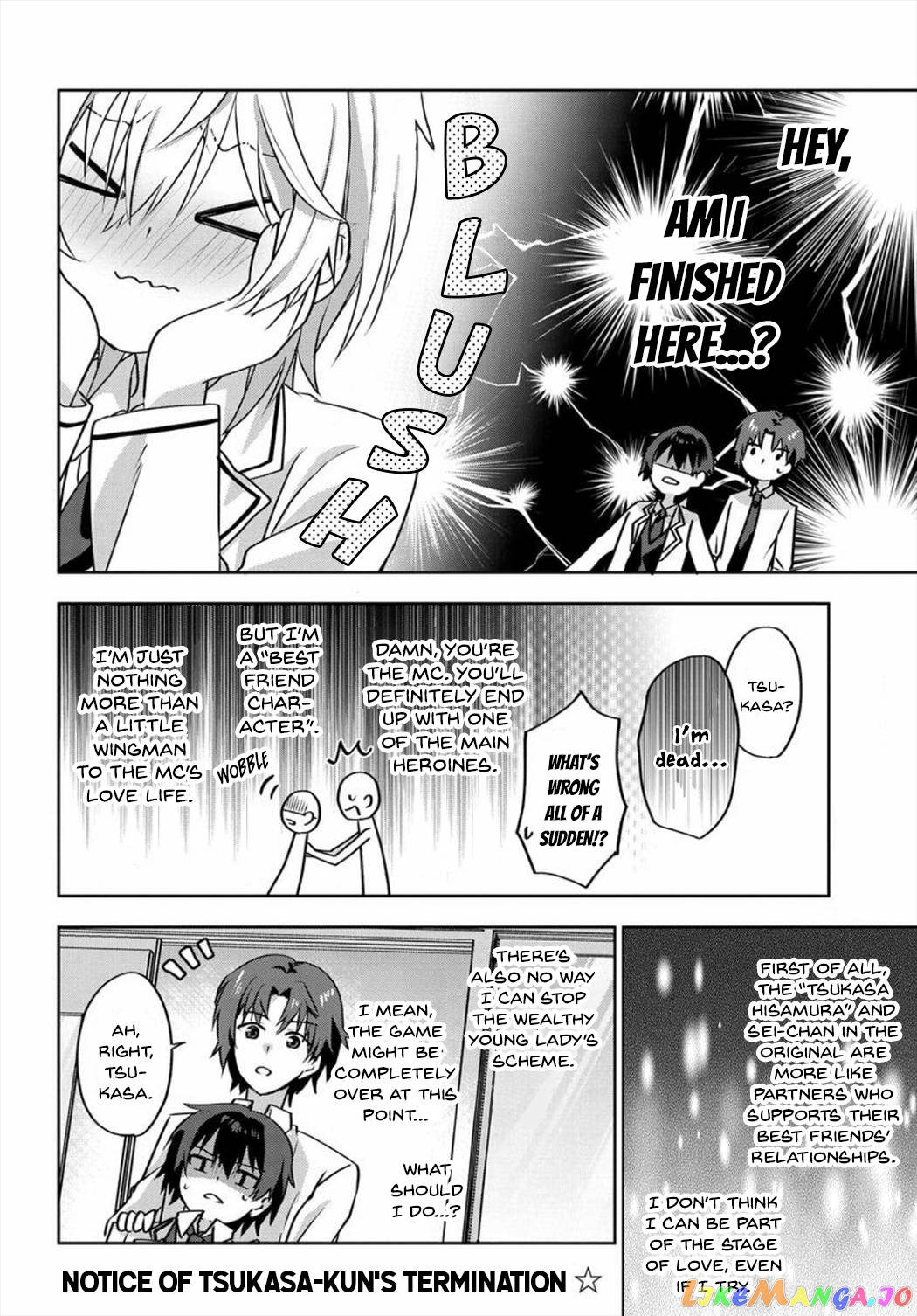 Since I’ve Entered the World of Romantic Comedy Manga, I’ll Do My Best to Make the Losing Heroine Happy. chapter 3.2 - page 1