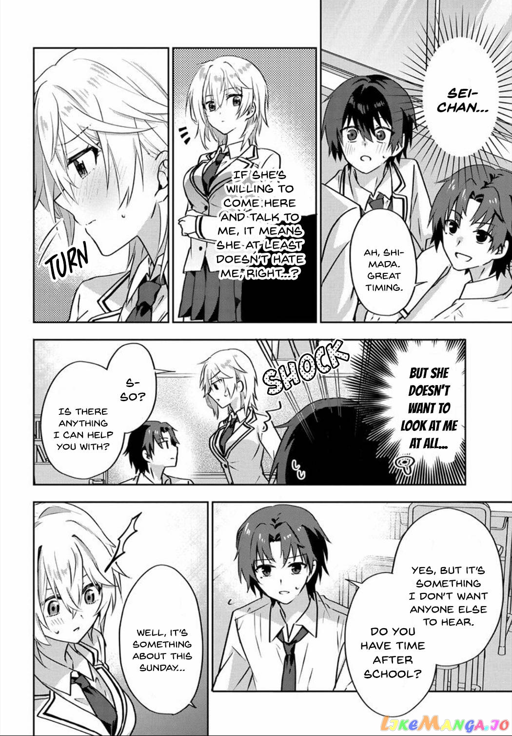 Since I’ve Entered the World of Romantic Comedy Manga, I’ll Do My Best to Make the Losing Heroine Happy. chapter 3.2 - page 5