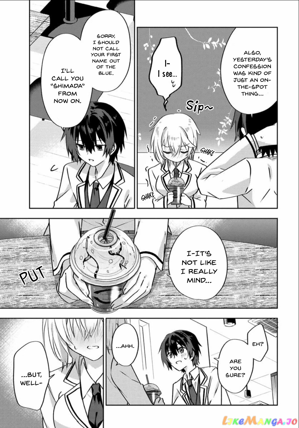 Since I’ve Entered the World of Romantic Comedy Manga, I’ll Do My Best to Make the Losing Heroine Happy. chapter 4.1 - page 4