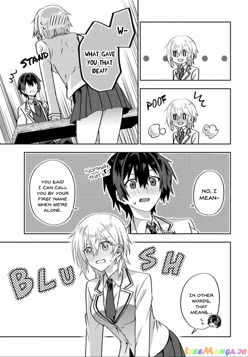Since I’ve Entered the World of Romantic Comedy Manga, I’ll Do My Best to Make the Losing Heroine Happy. chapter 4.1 - page 6