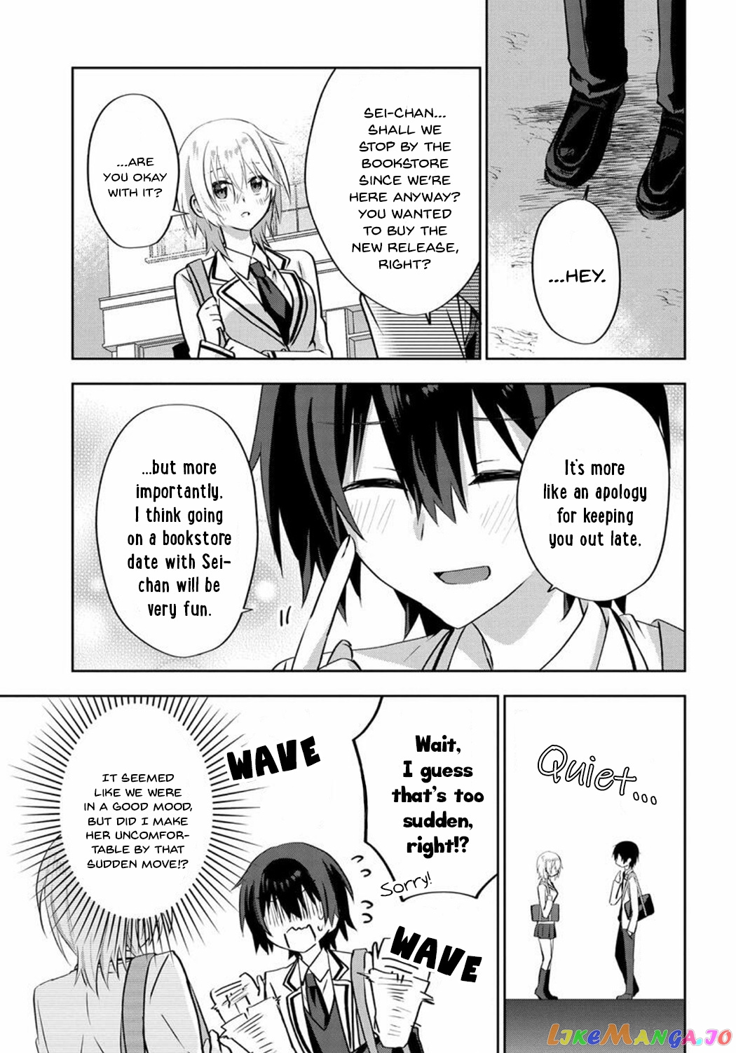 Since I’ve Entered the World of Romantic Comedy Manga, I’ll Do My Best to Make the Losing Heroine Happy. chapter 4.2 - page 10