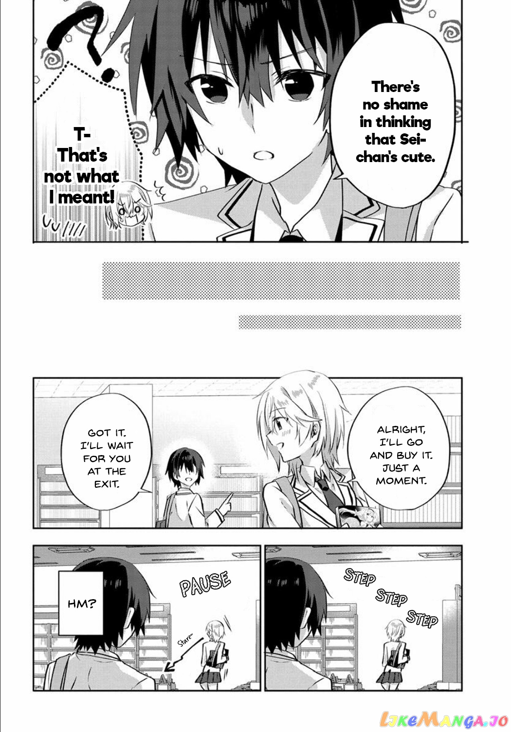 Since I’ve Entered the World of Romantic Comedy Manga, I’ll Do My Best to Make the Losing Heroine Happy. chapter 5.1 - page 6