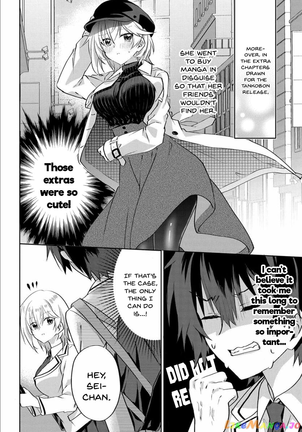 Since I’ve Entered the World of Romantic Comedy Manga, I’ll Do My Best to Make the Losing Heroine Happy. chapter 5.1 - page 8