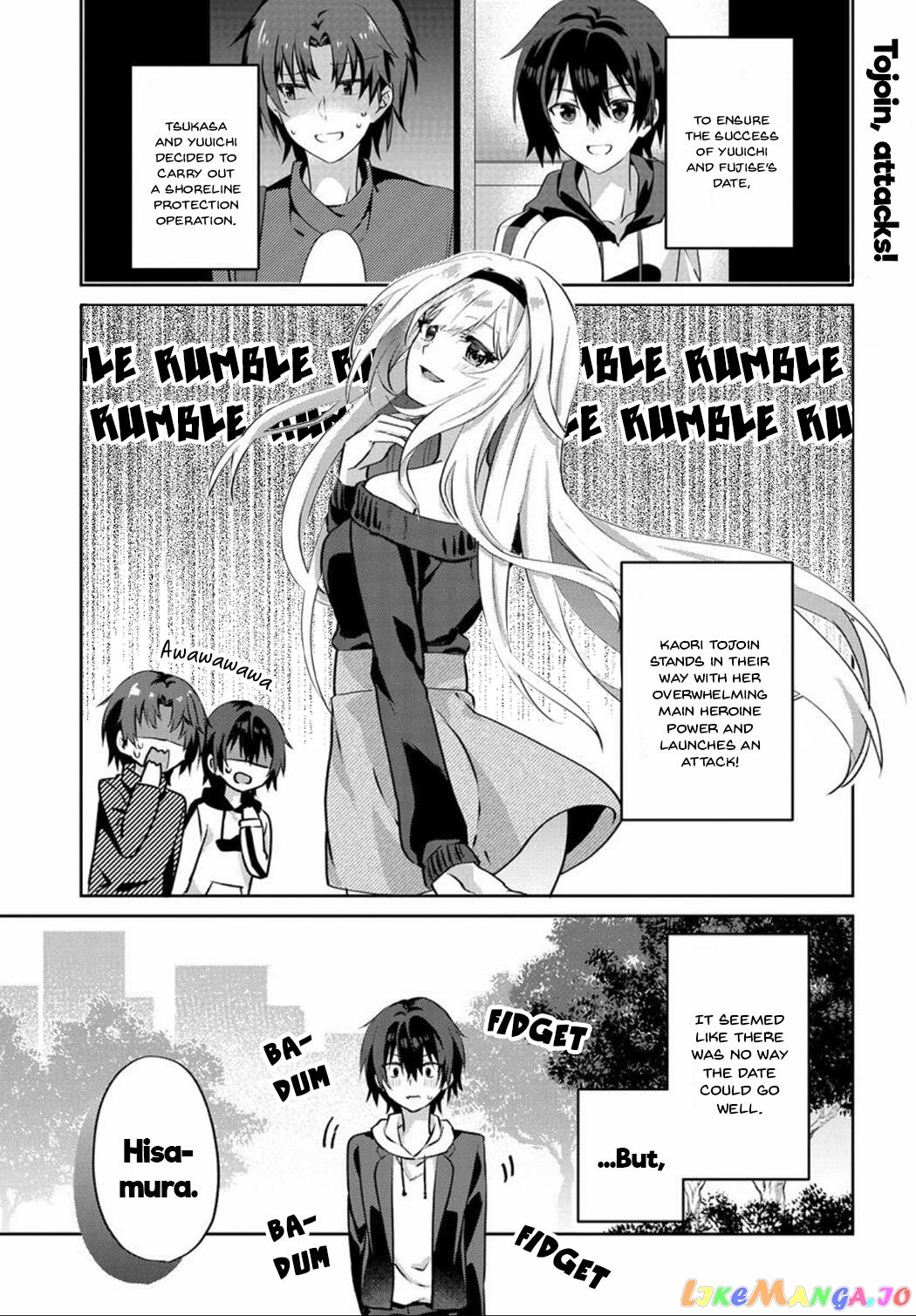 Since I’ve Entered the World of Romantic Comedy Manga, I’ll Do My Best to Make the Losing Heroine Happy. chapter 6.1 - page 1