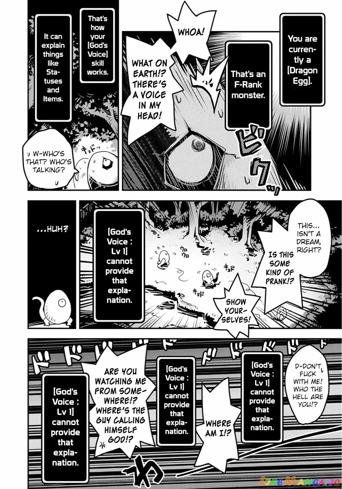 Reincarnated as a Dragon's Egg - Thorny Road of a Dragon chapter 1 - page 7