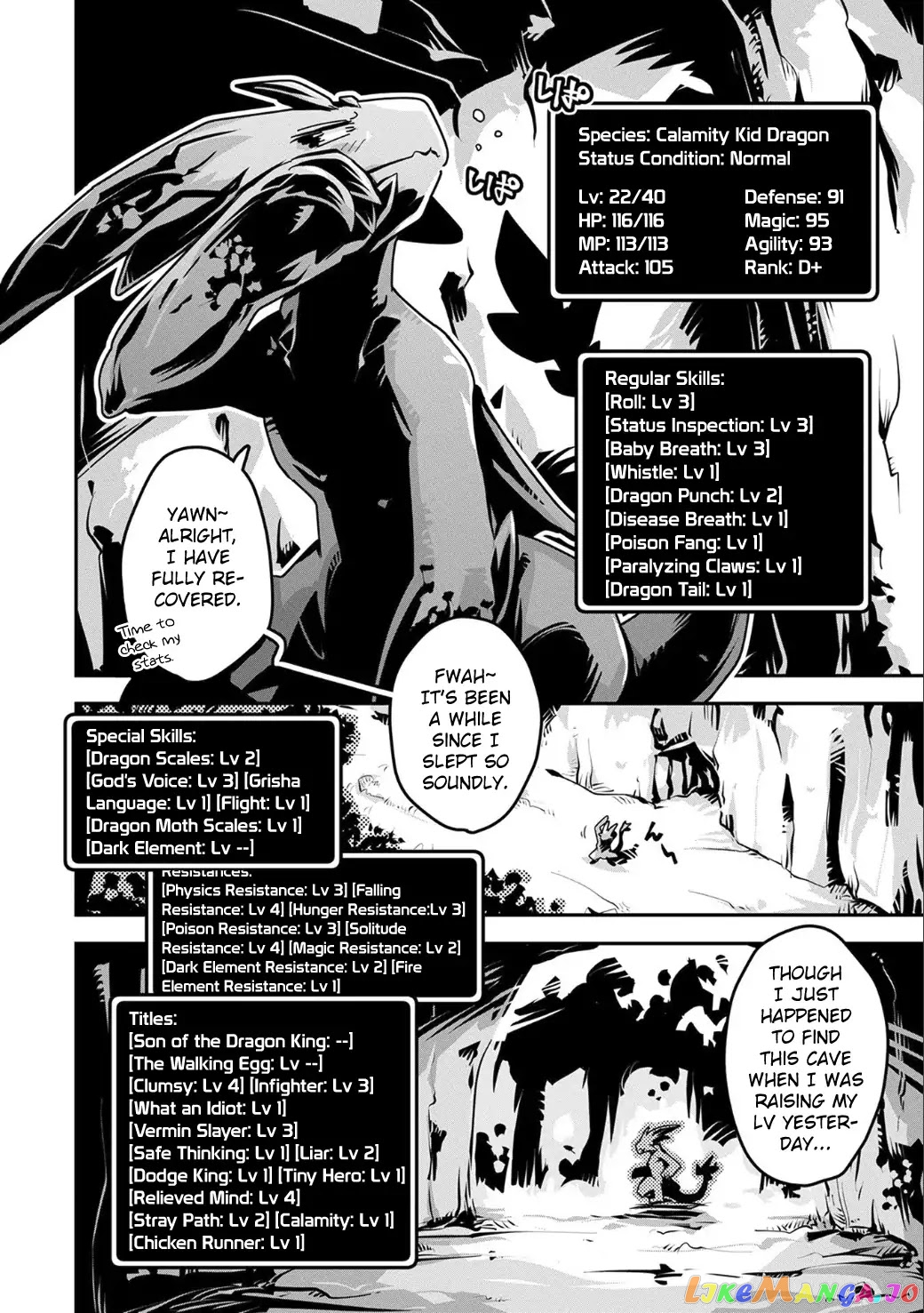 Reincarnated as a Dragon's Egg - Thorny Road of a Dragon chapter 4 - page 2