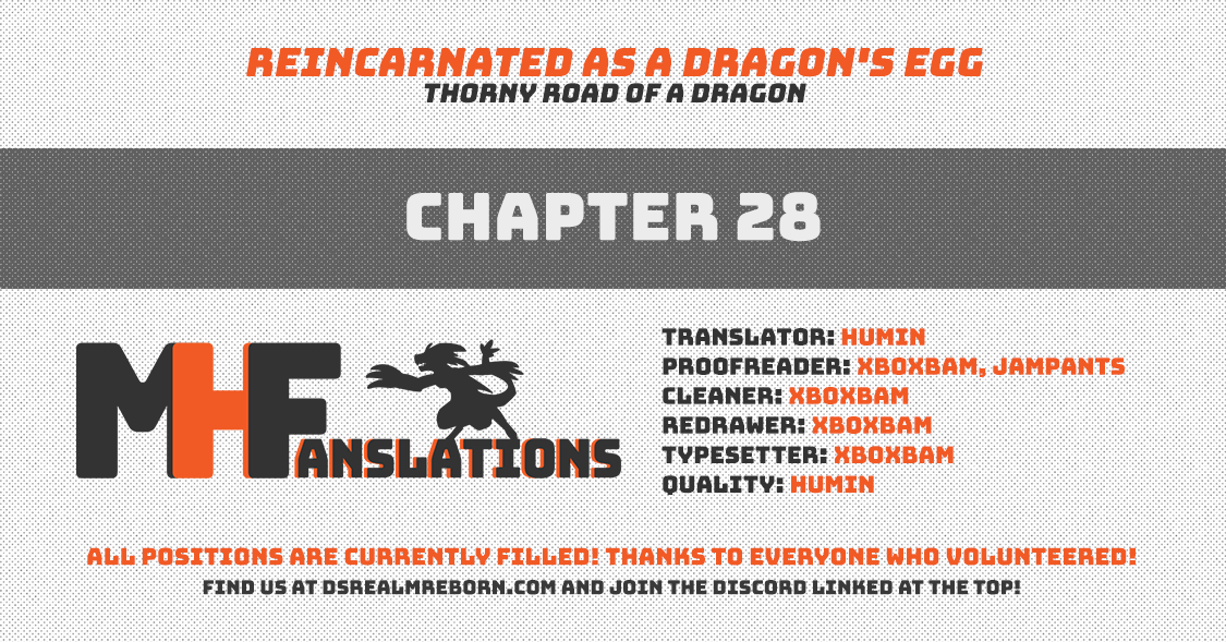 Reincarnated as a Dragon's Egg - Thorny Road of a Dragon chapter 28 - page 1