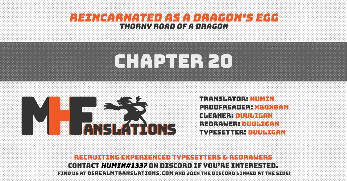 Reincarnated as a Dragon's Egg - Thorny Road of a Dragon chapter 20 - page 1