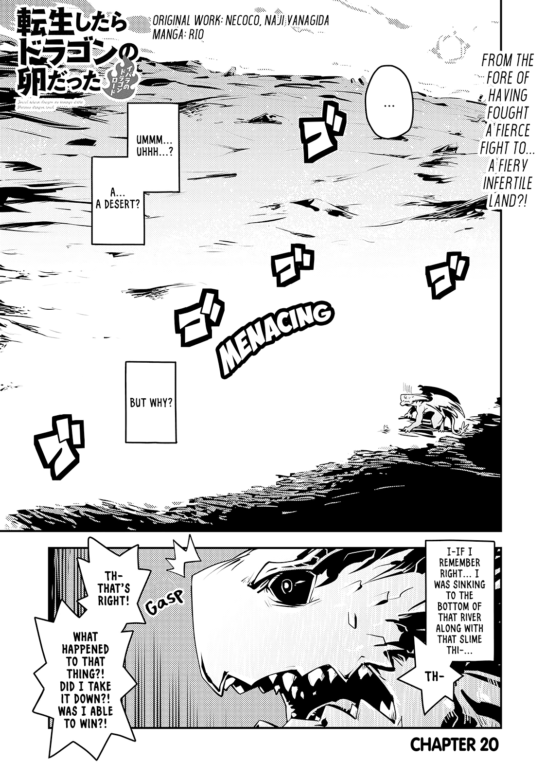 Reincarnated as a Dragon's Egg - Thorny Road of a Dragon chapter 20 - page 2