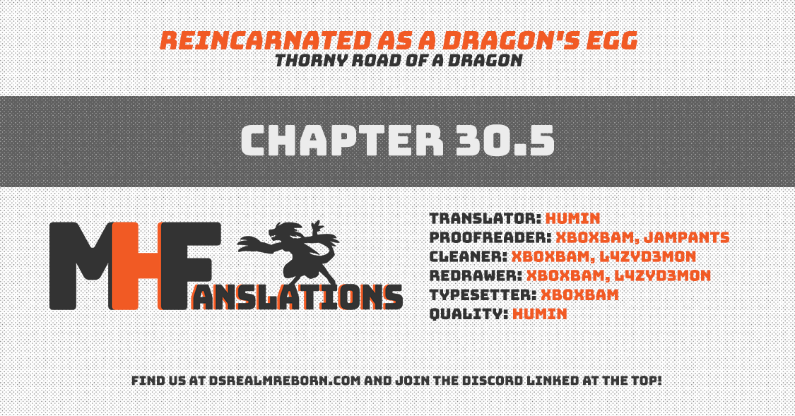Reincarnated as a Dragon's Egg - Thorny Road of a Dragon chapter 30.5 - page 1