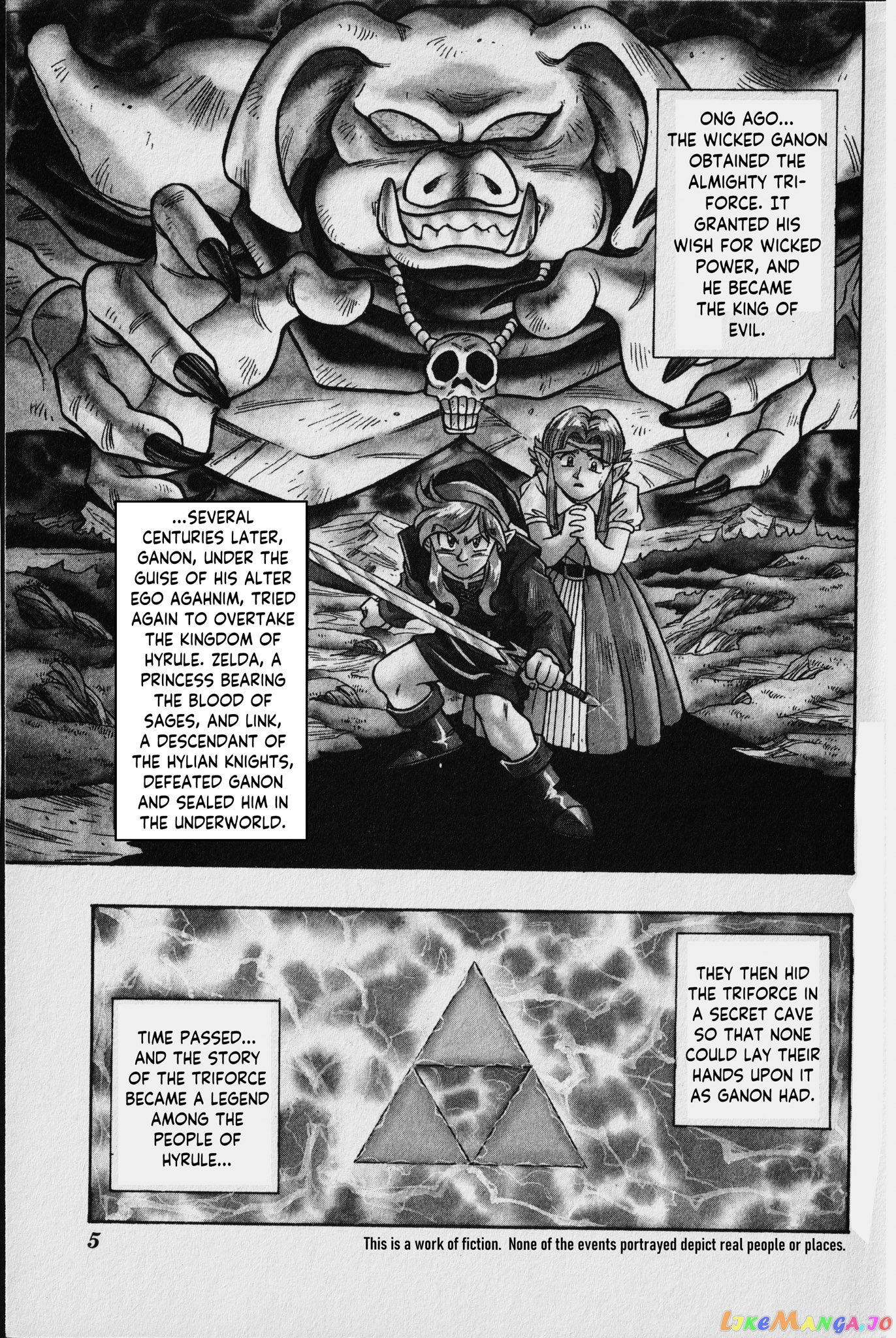 The Legend Of Zelda: Oath Of Lilto chapter 1 - page 4