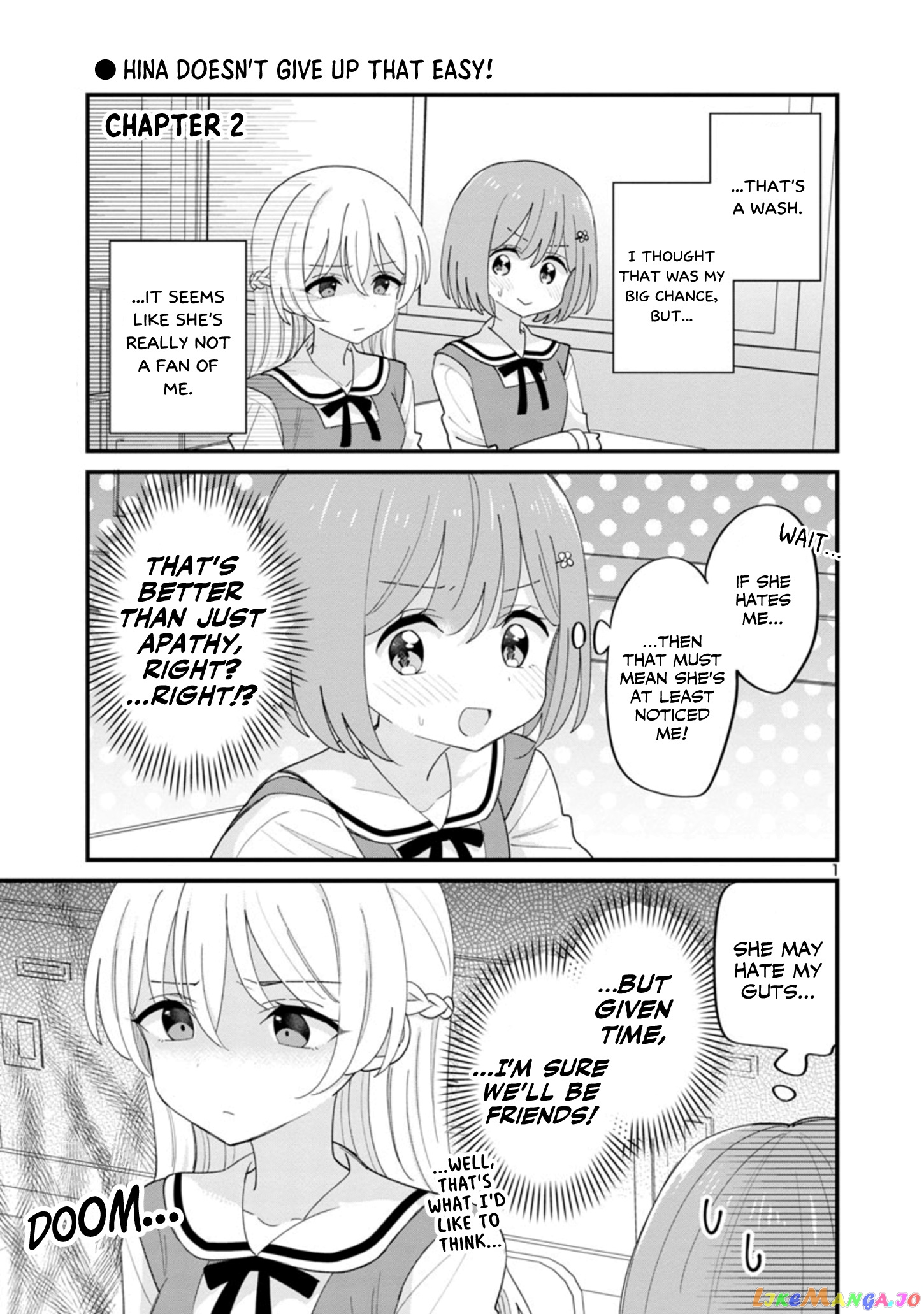 Why Is My Crush So Hard On Me? chapter 2 - page 1