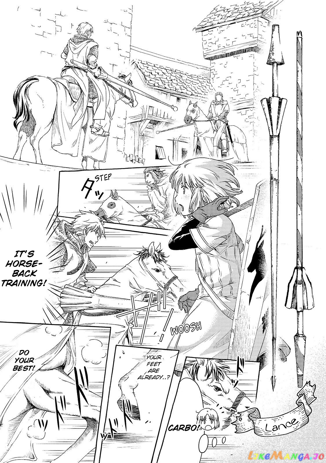 Kishi-tan wa Jouheki no Naka de Hana Hiraku chapter 1 - page 9