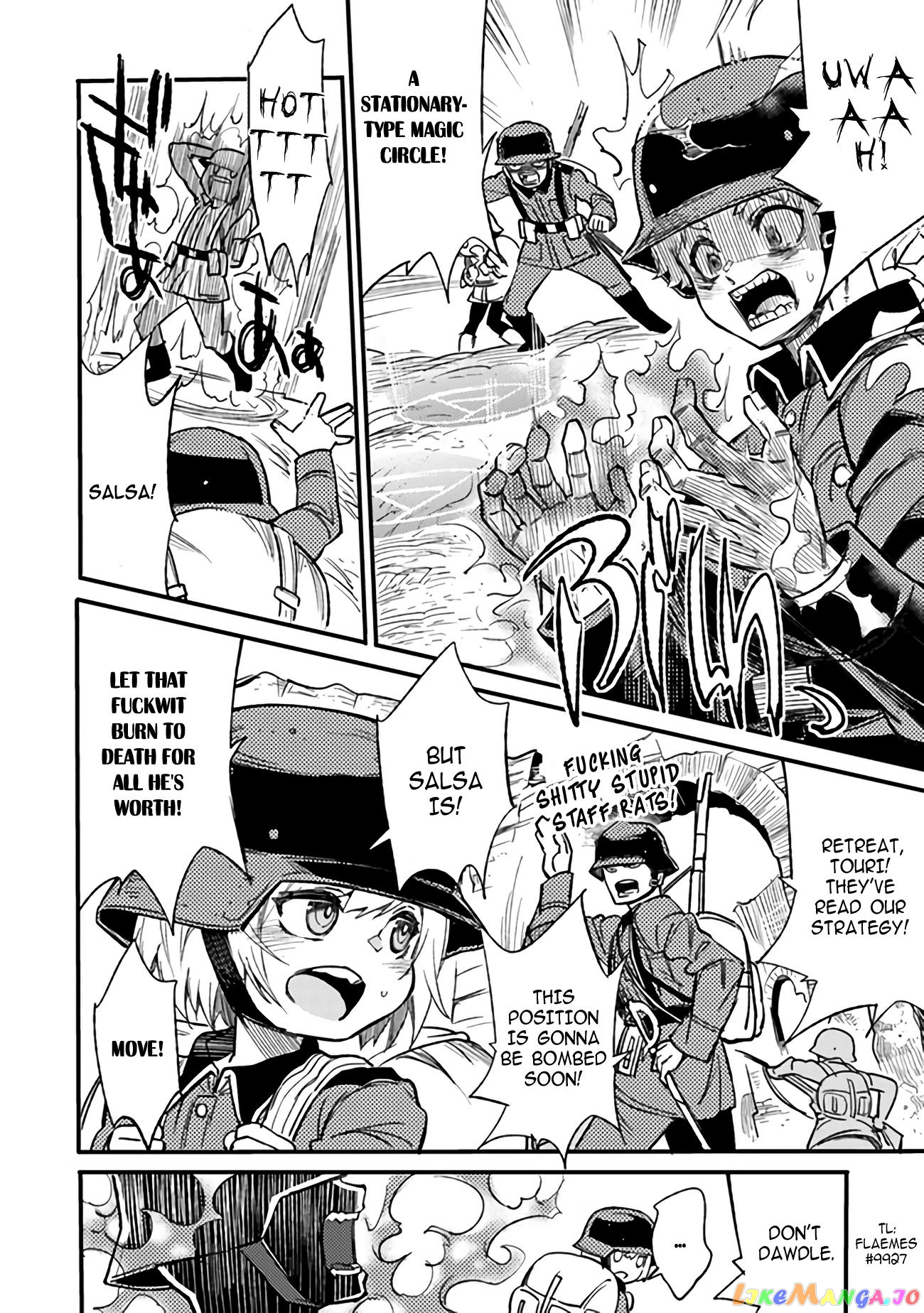 Ts Eiseihei-San No Senjou Nikki chapter 2.1 - page 10