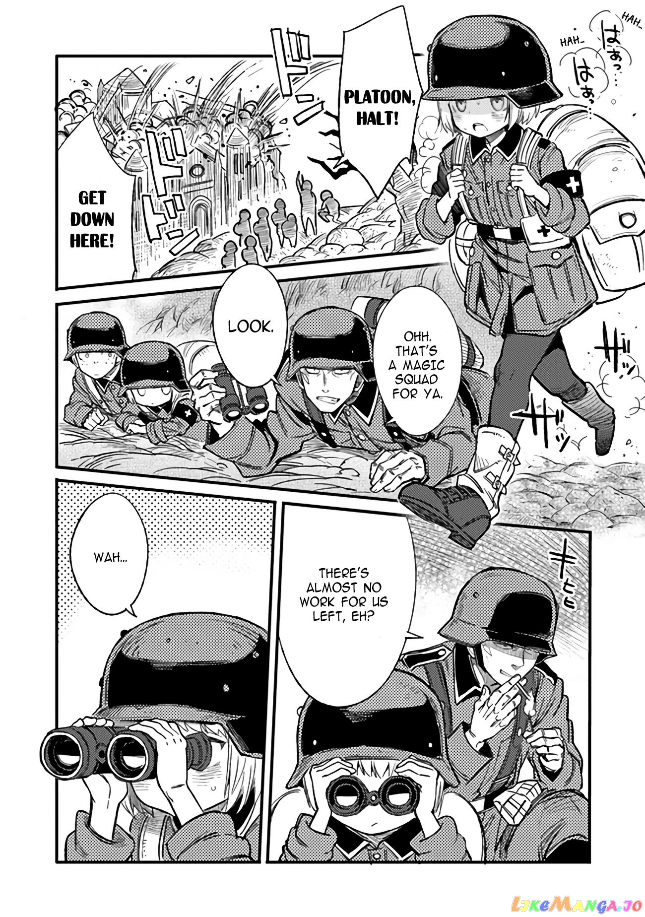 Ts Eiseihei-San No Senjou Nikki chapter 2.1 - page 4