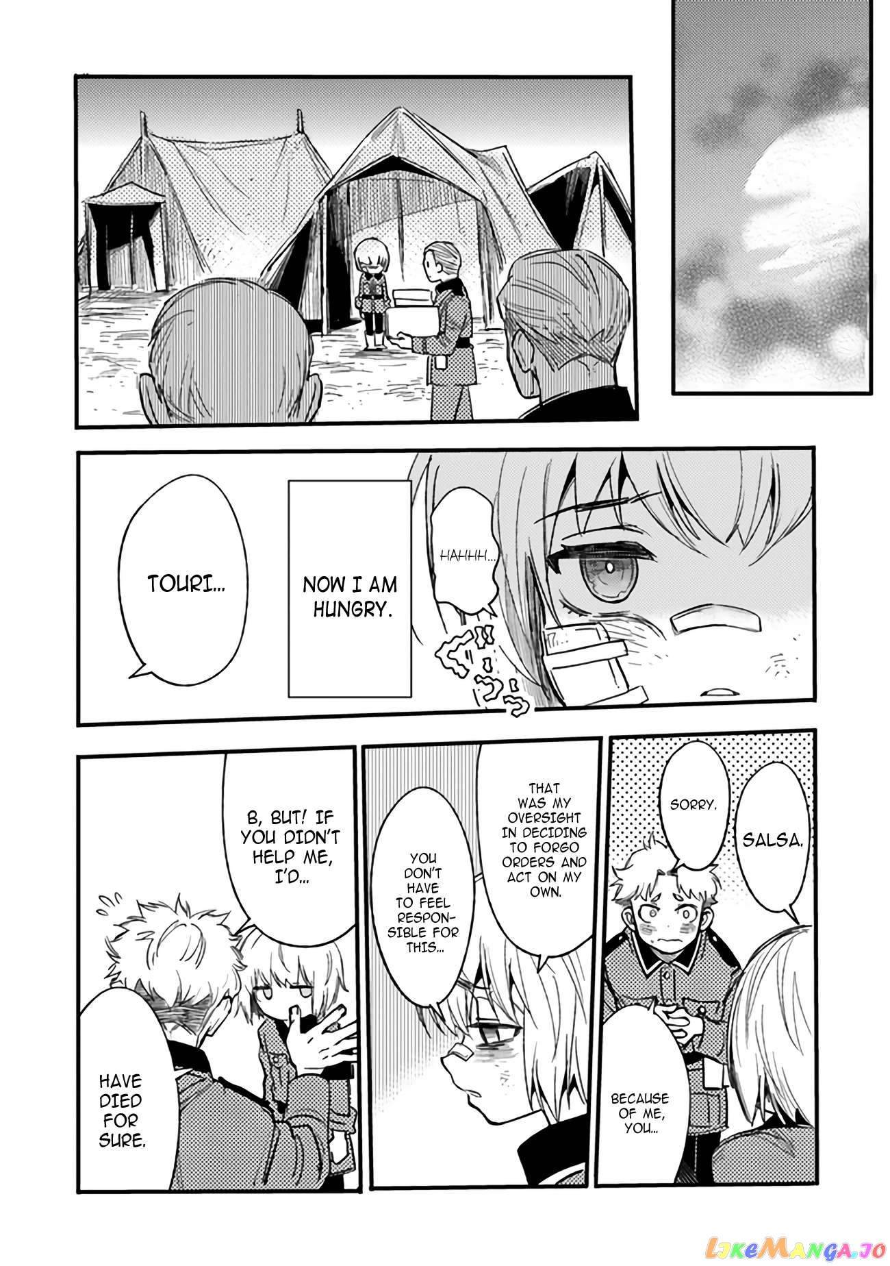 Ts Eiseihei-San No Senjou Nikki Chapter 2.3 - page 8