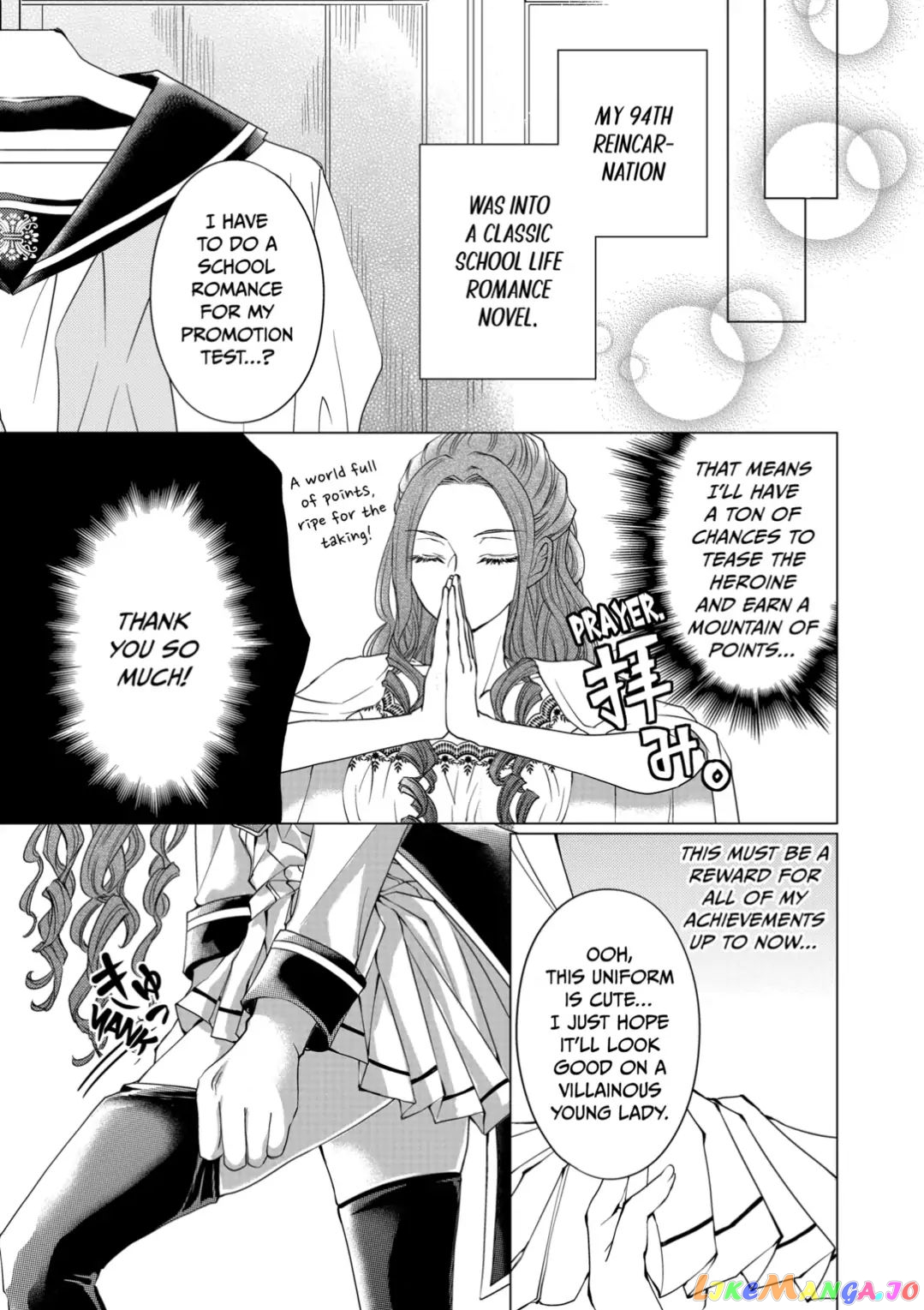 On Her 94th Reincarnation This Villainess Became the Heroine! chapter 1 - page 25