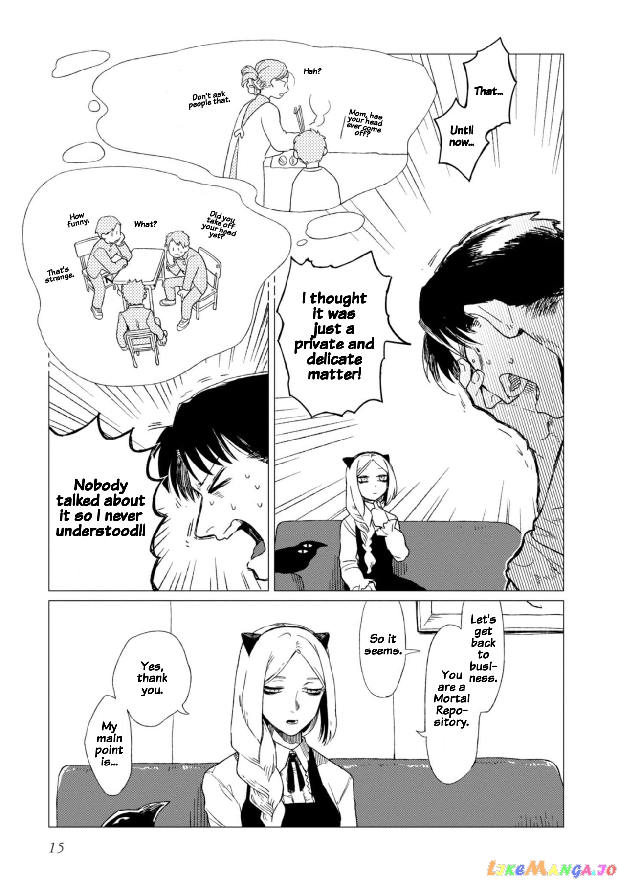 Shinozaki-kun no Mente Jijou chapter 1 - page 17