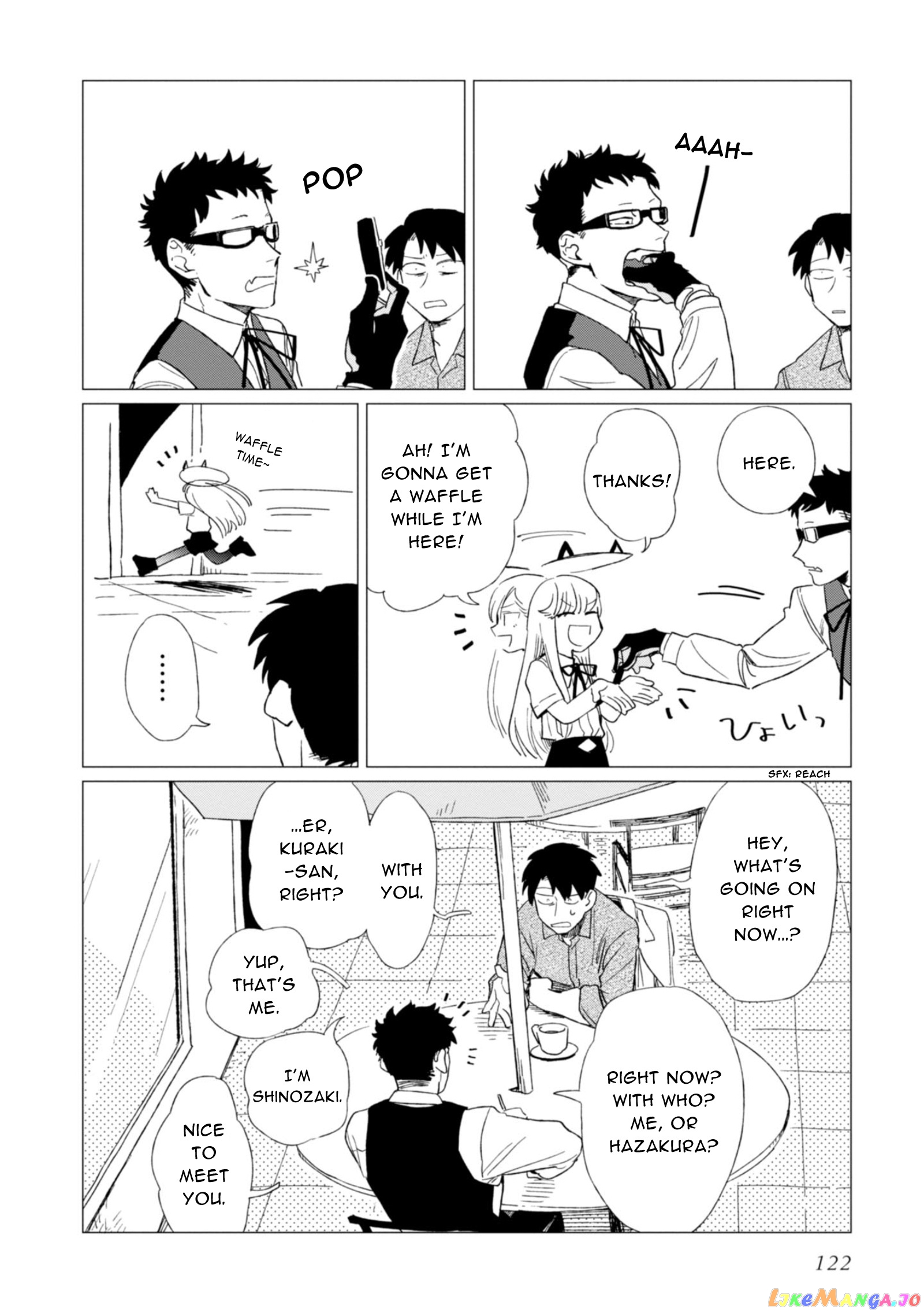 Shinozaki-kun no Mente Jijou chapter 4 - page 14