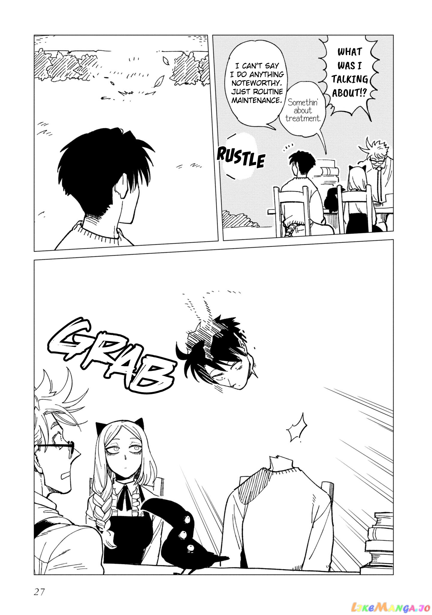 Shinozaki-kun no Mente Jijou chapter 21 - page 27