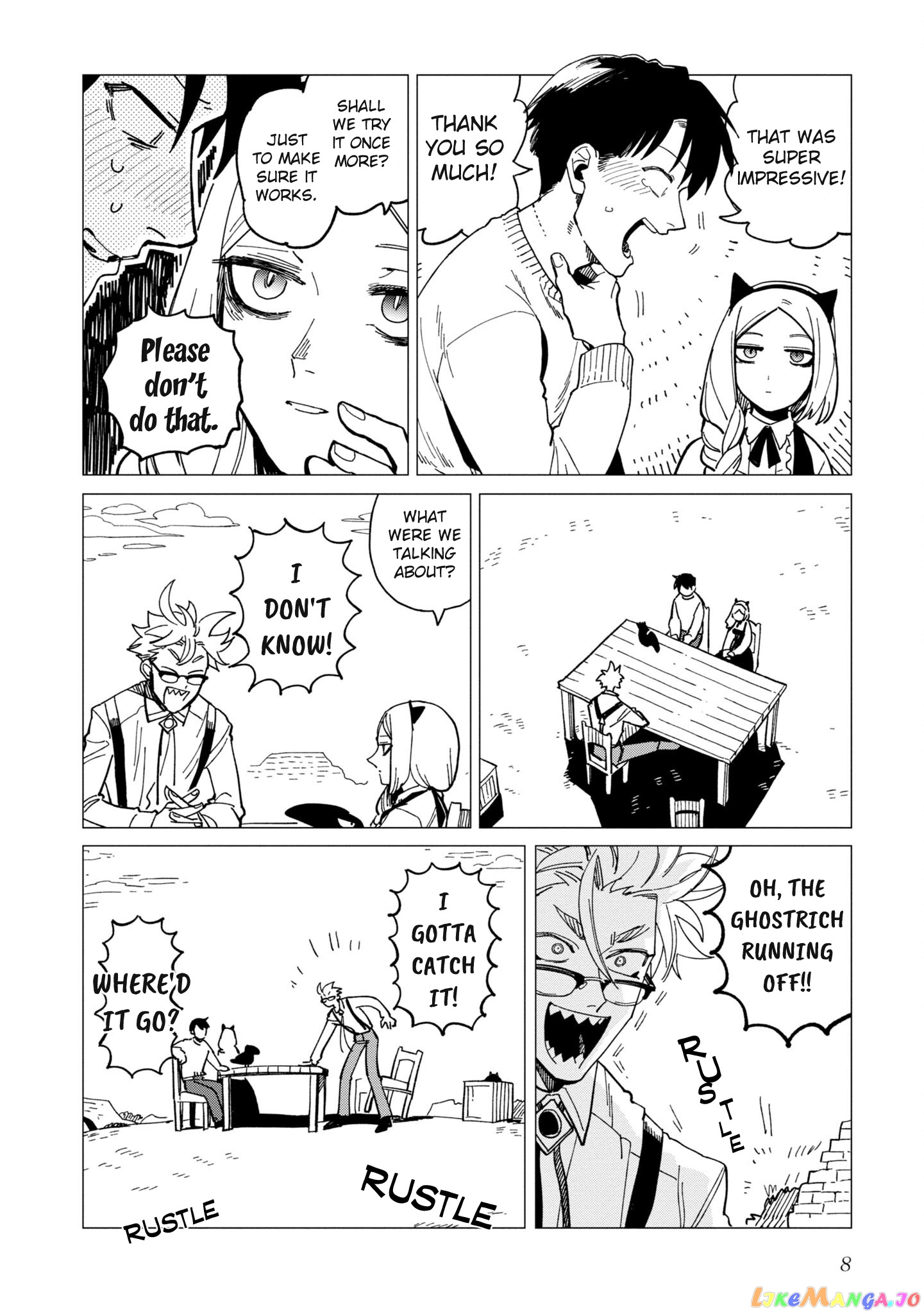 Shinozaki-kun no Mente Jijou chapter 21 - page 8