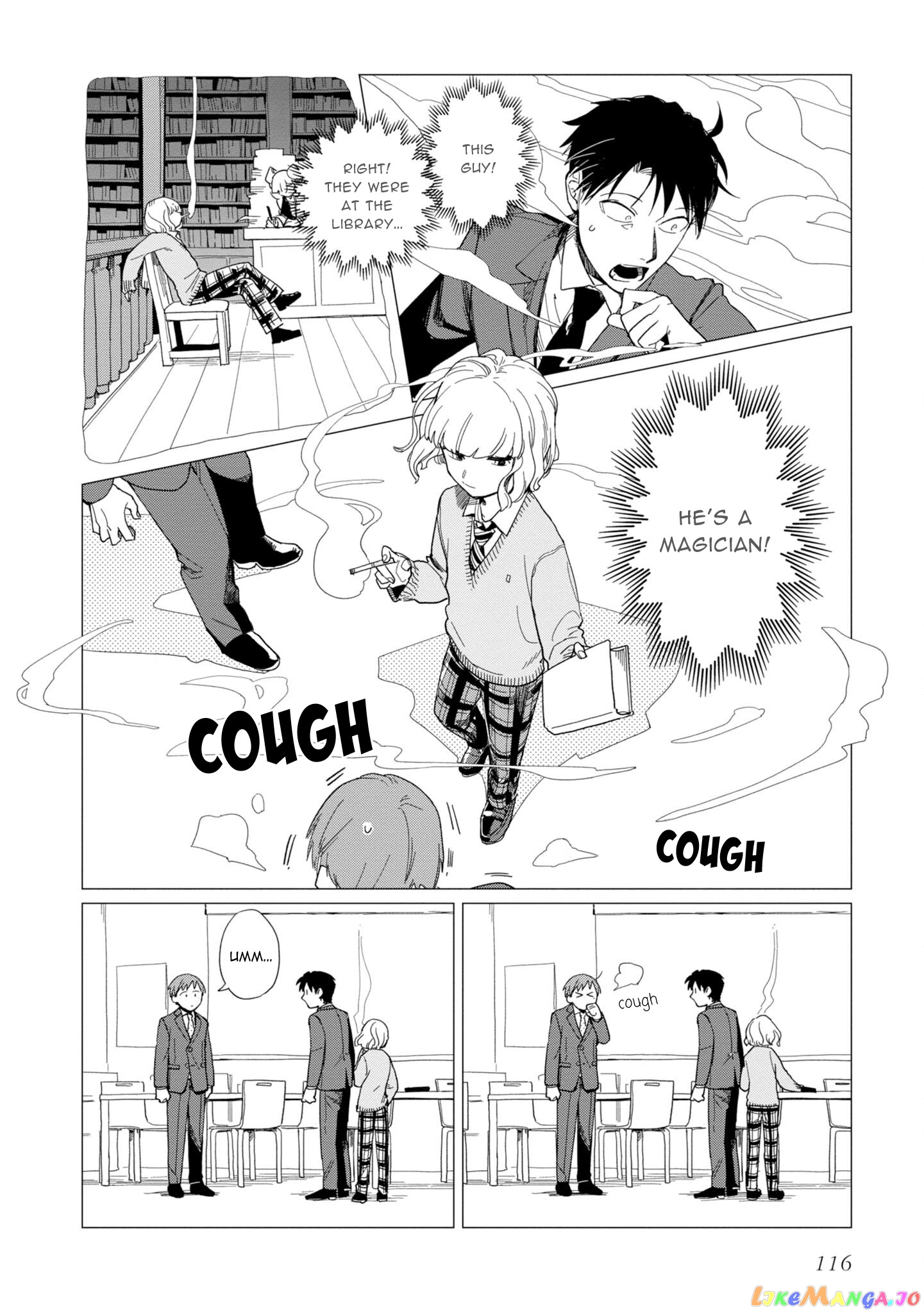 Shinozaki-kun no Mente Jijou chapter 16 - page 12