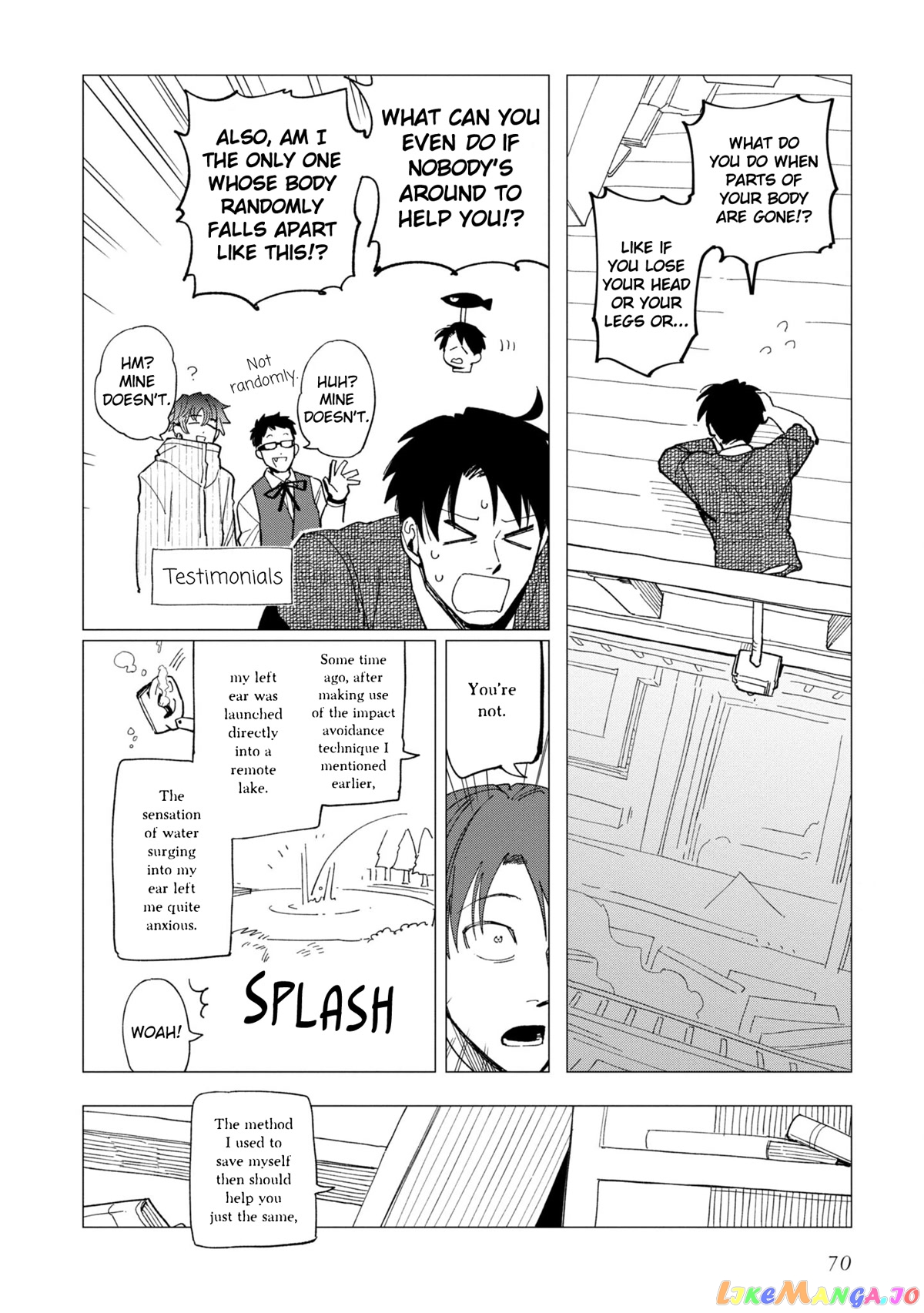 Shinozaki-kun no Mente Jijou chapter 23 - page 10