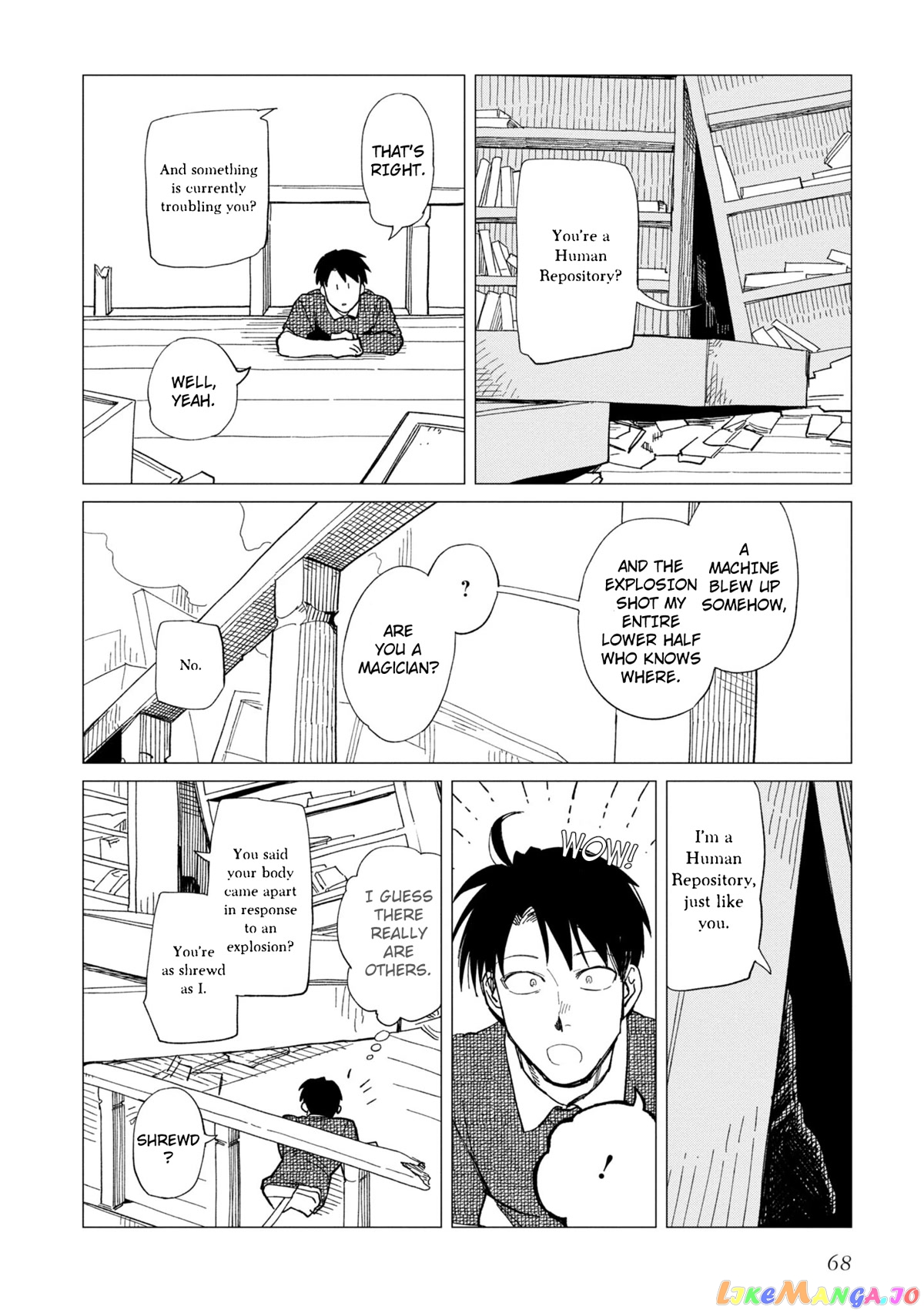 Shinozaki-kun no Mente Jijou chapter 23 - page 8