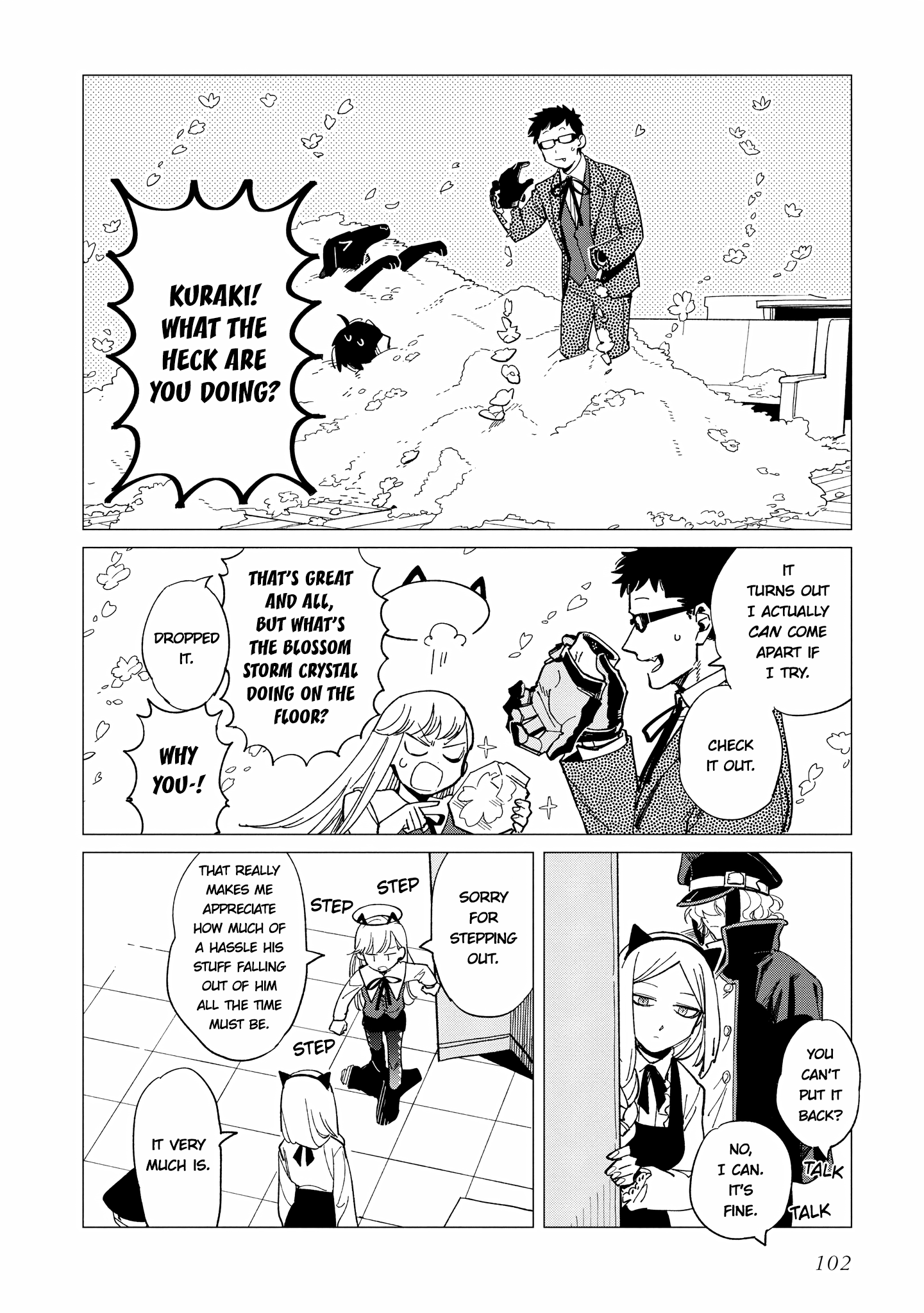 Shinozaki-kun no Mente Jijou chapter 24 - page 12