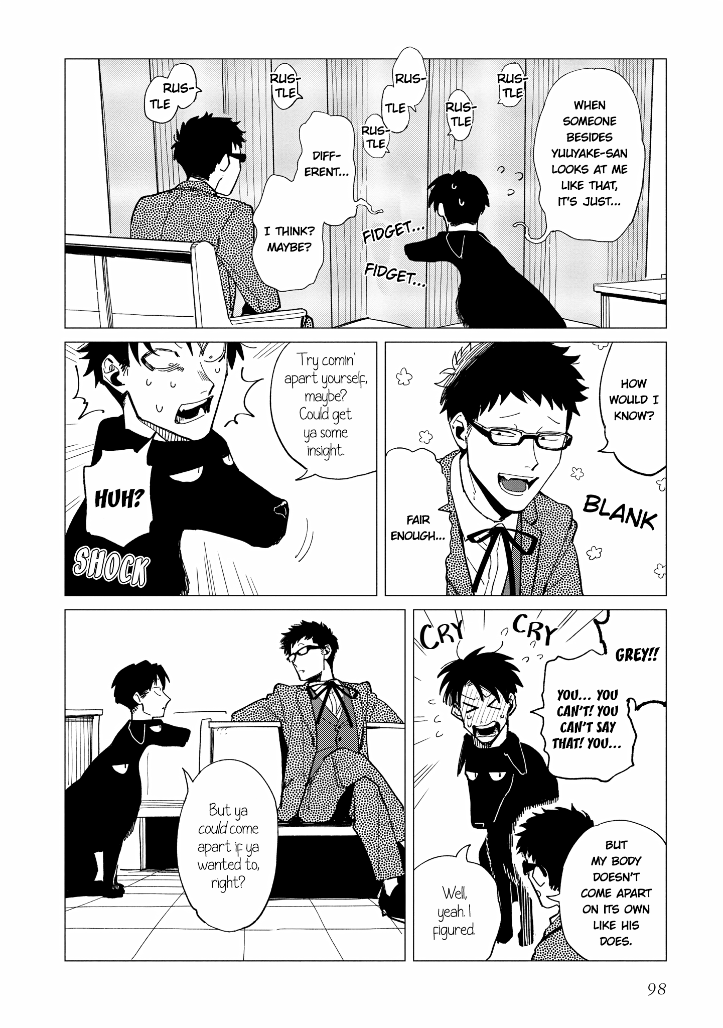 Shinozaki-kun no Mente Jijou chapter 24 - page 8